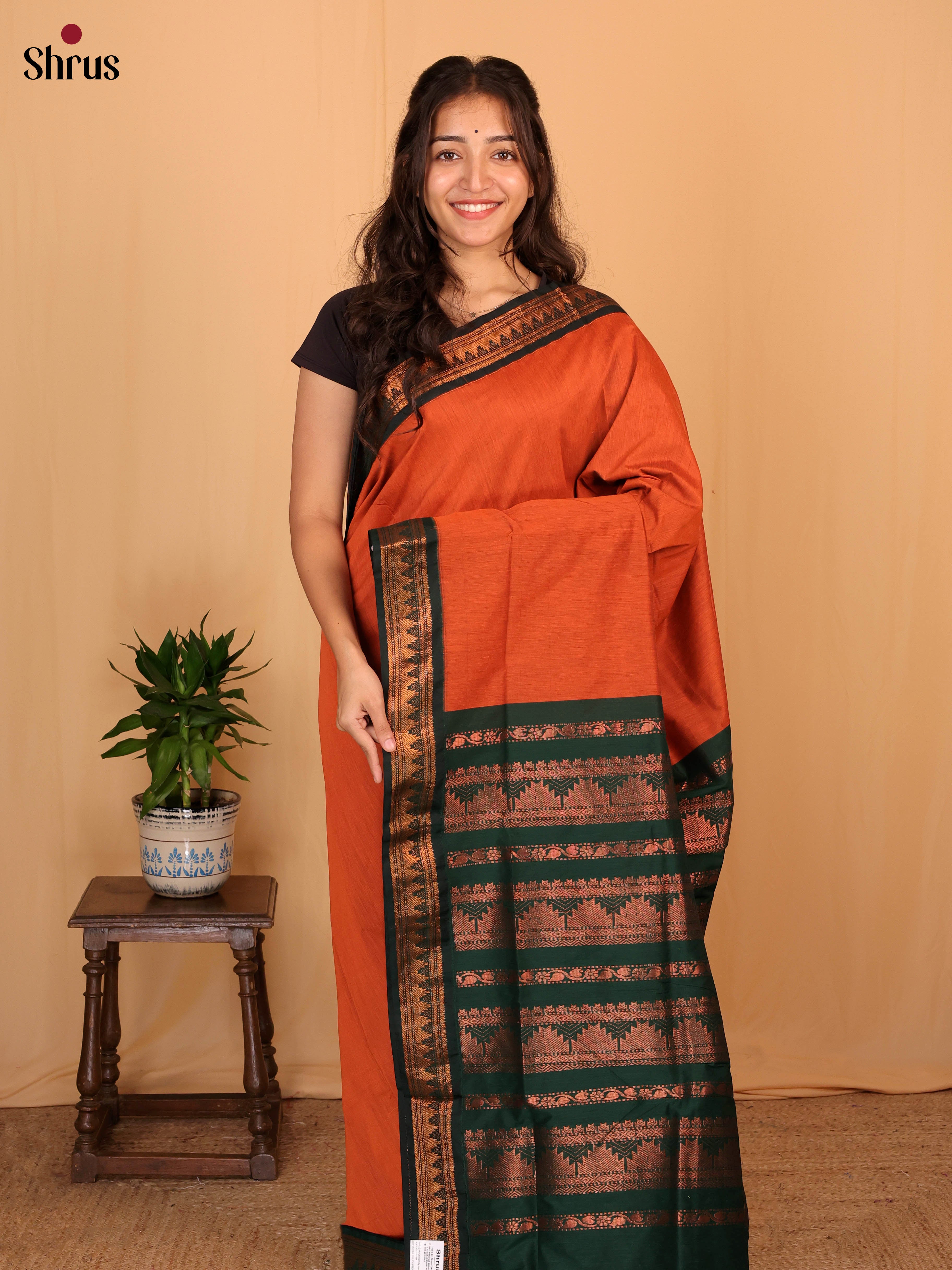 CKS29038 - Kalyani Cotton Saree - Shop on Shrus.com