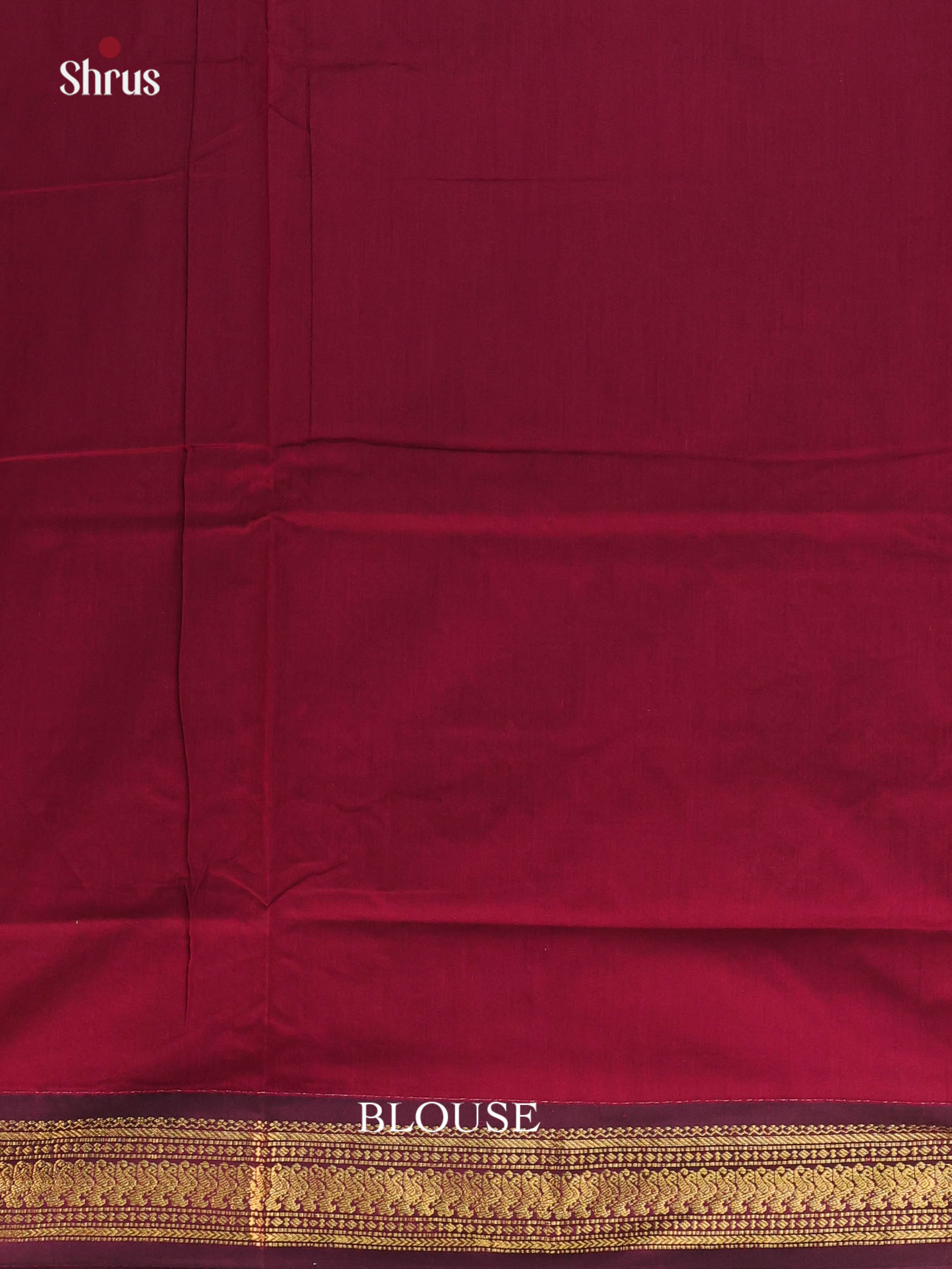 Green & Maroon - Kalyani Cotton Saree - Shop on Shrus.com