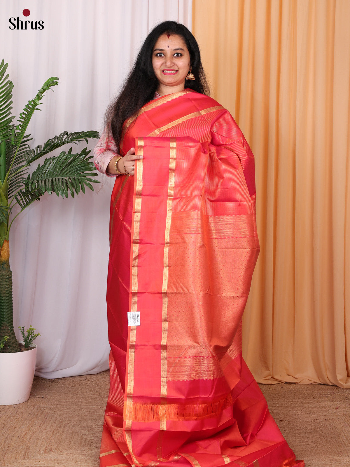 CKS29072 - Kanchipuram silk Saree - Shop on Shrus.com