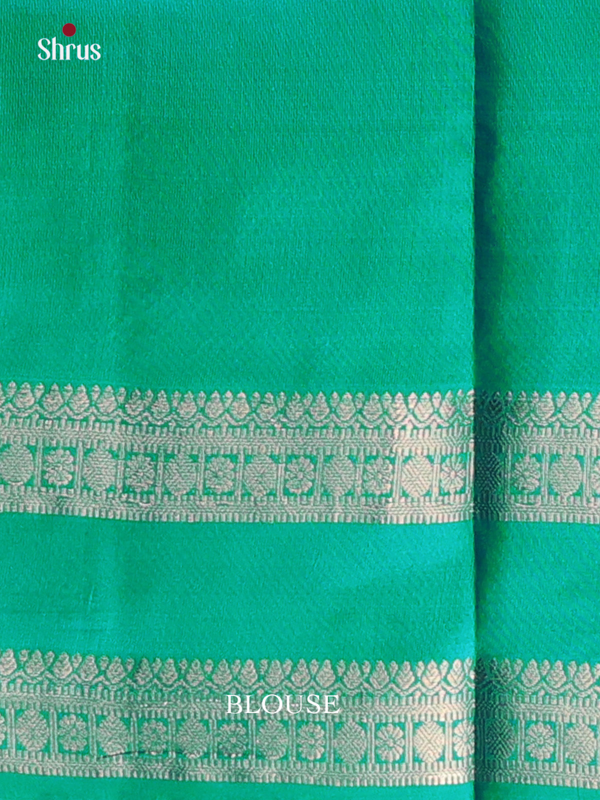 Green(Single Tone) - Kanchipuram silk Saree - Shop on Shrus.com