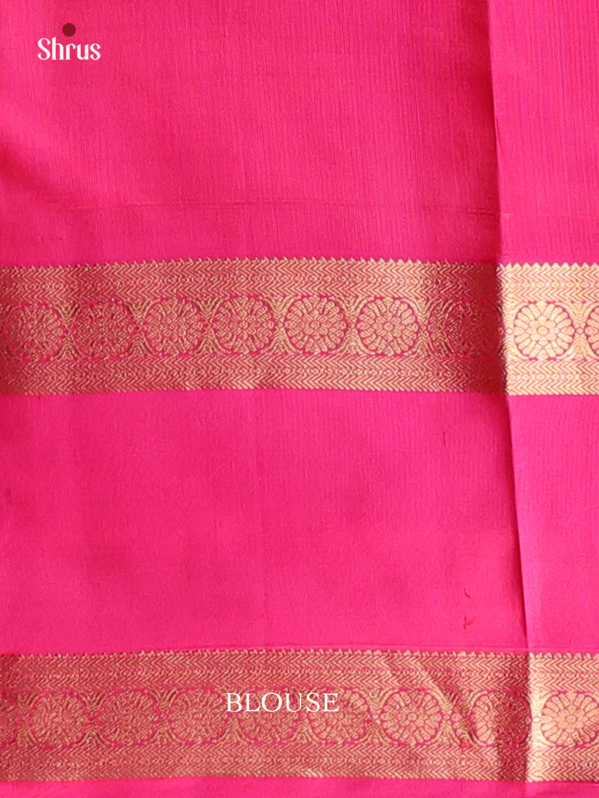 Stunning Orange and Pink Kanchipuram silk Saree With Intricately Woven Zari Checks-2
