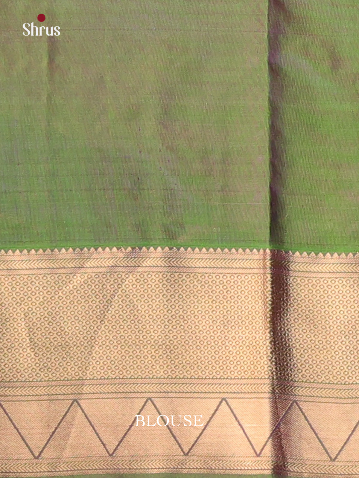 Green(Single Tone) - Kanchipuram silk Saree - Shop on Shrus.com