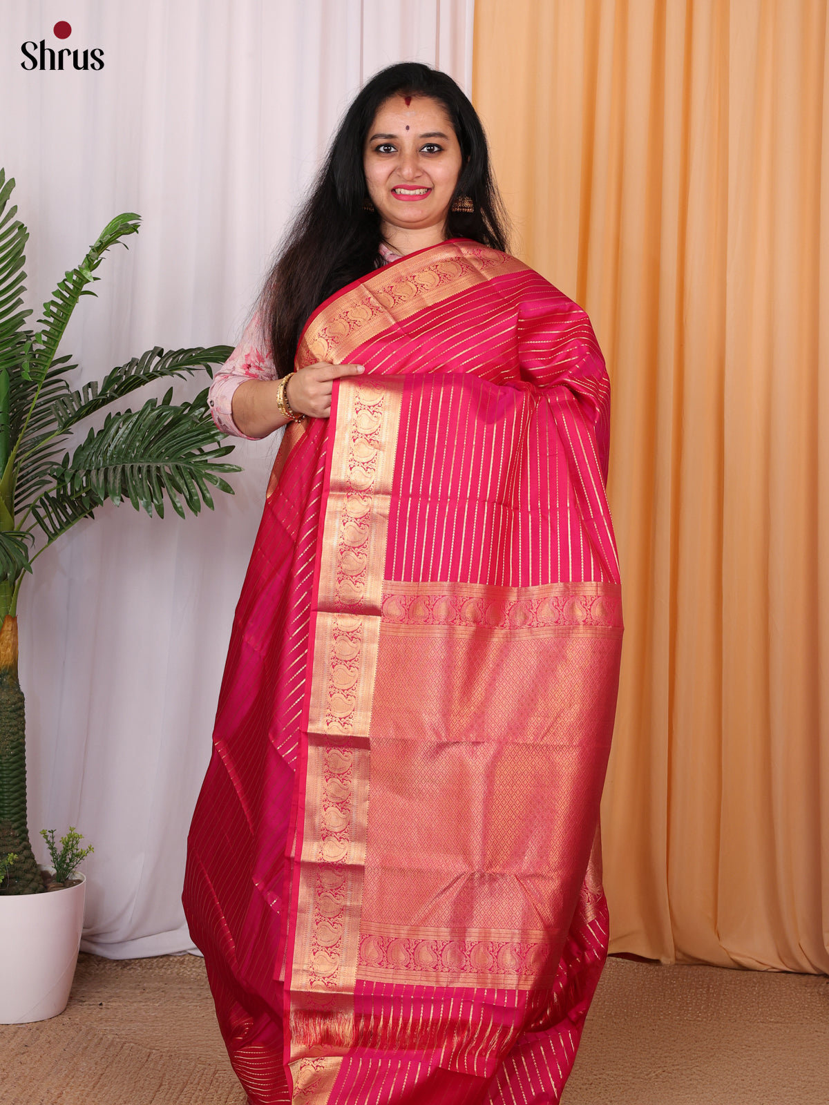 CKS29085 - Kanchipuram silk Saree - Shop on Shrus.com