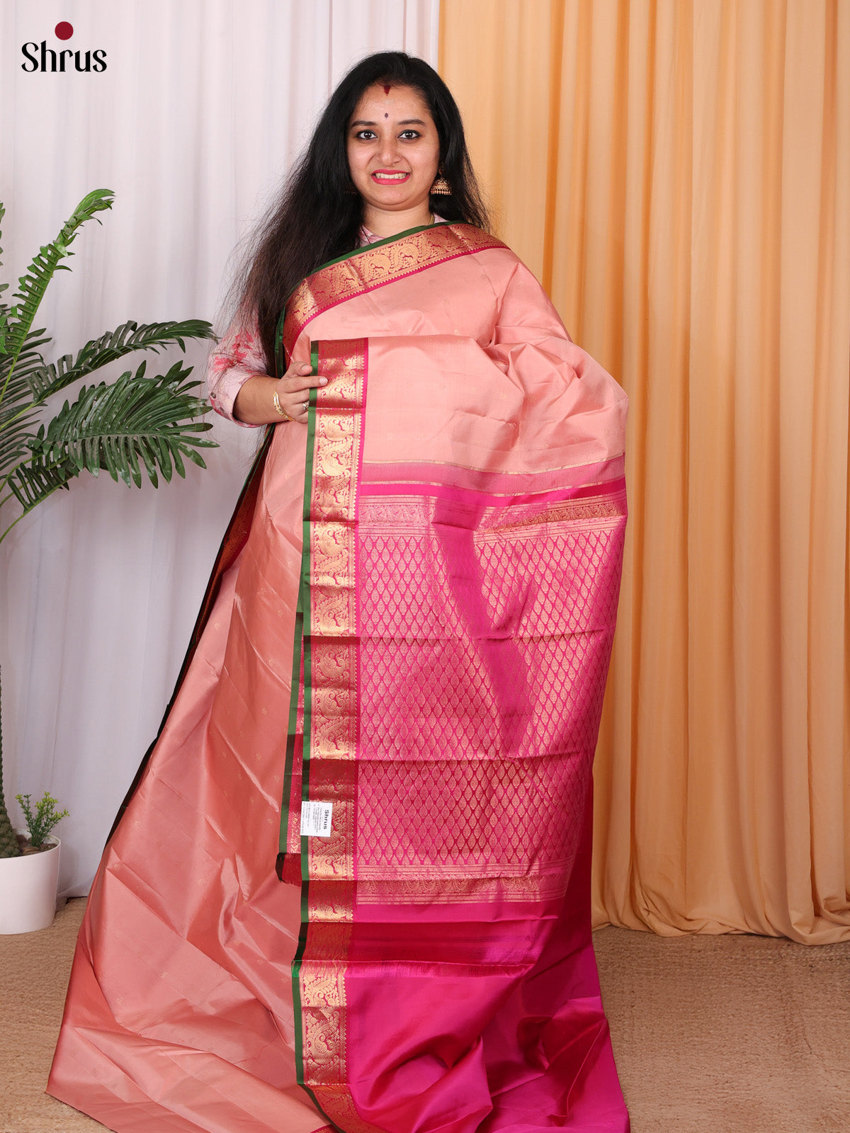 CKS29089 - Kanchipuram silk Saree - Shop on Shrus.com
