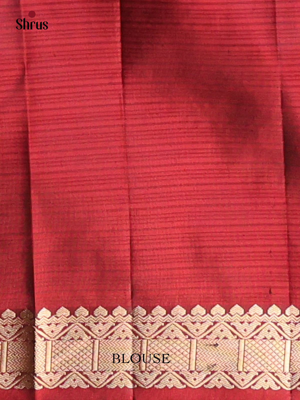 Black & Maroon - Kanchipuram Silk Saree - Shop on Shrus.com