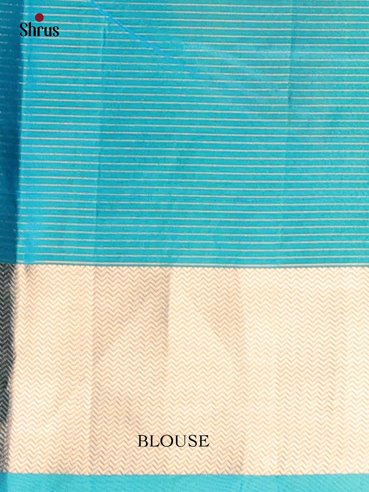 Orange & Blue - Kanchipuram silk Saree - Shop on Shrus.com