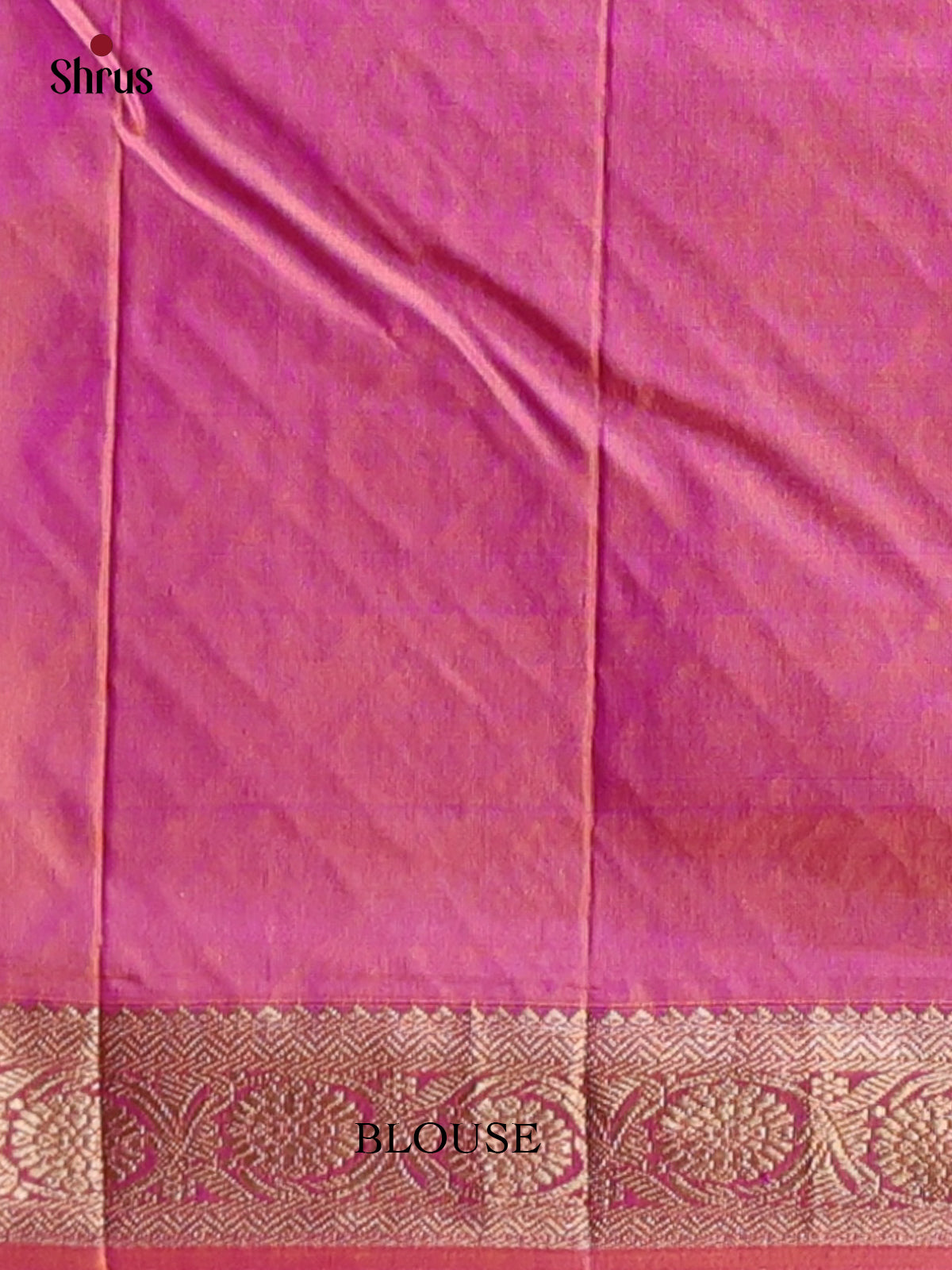 Majenta & Brown - Kanchipuram silk Saree - Shop on Shrus.com