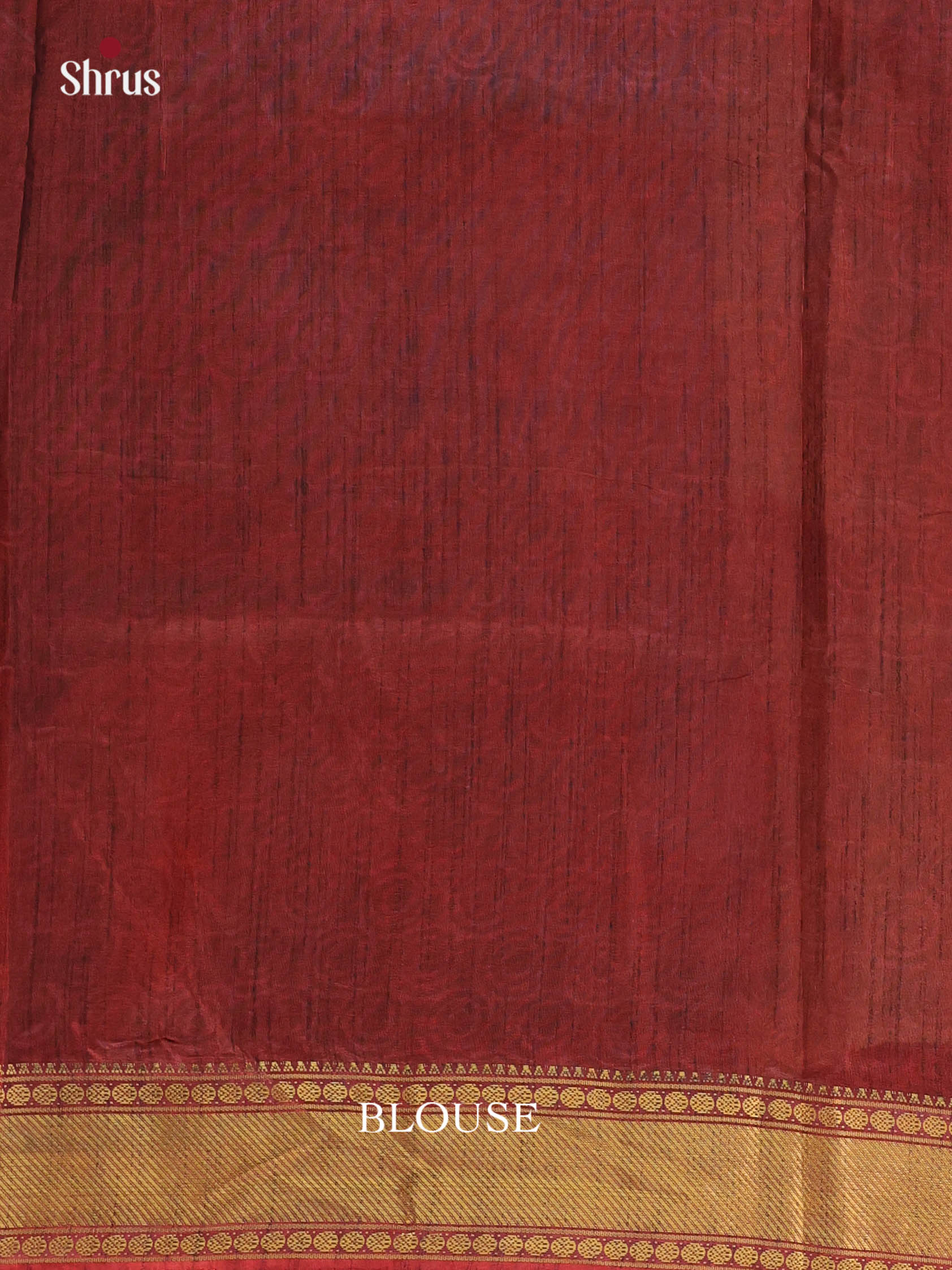 Red & Maroon - Semi Patola Saree - Shop on Shrus.com