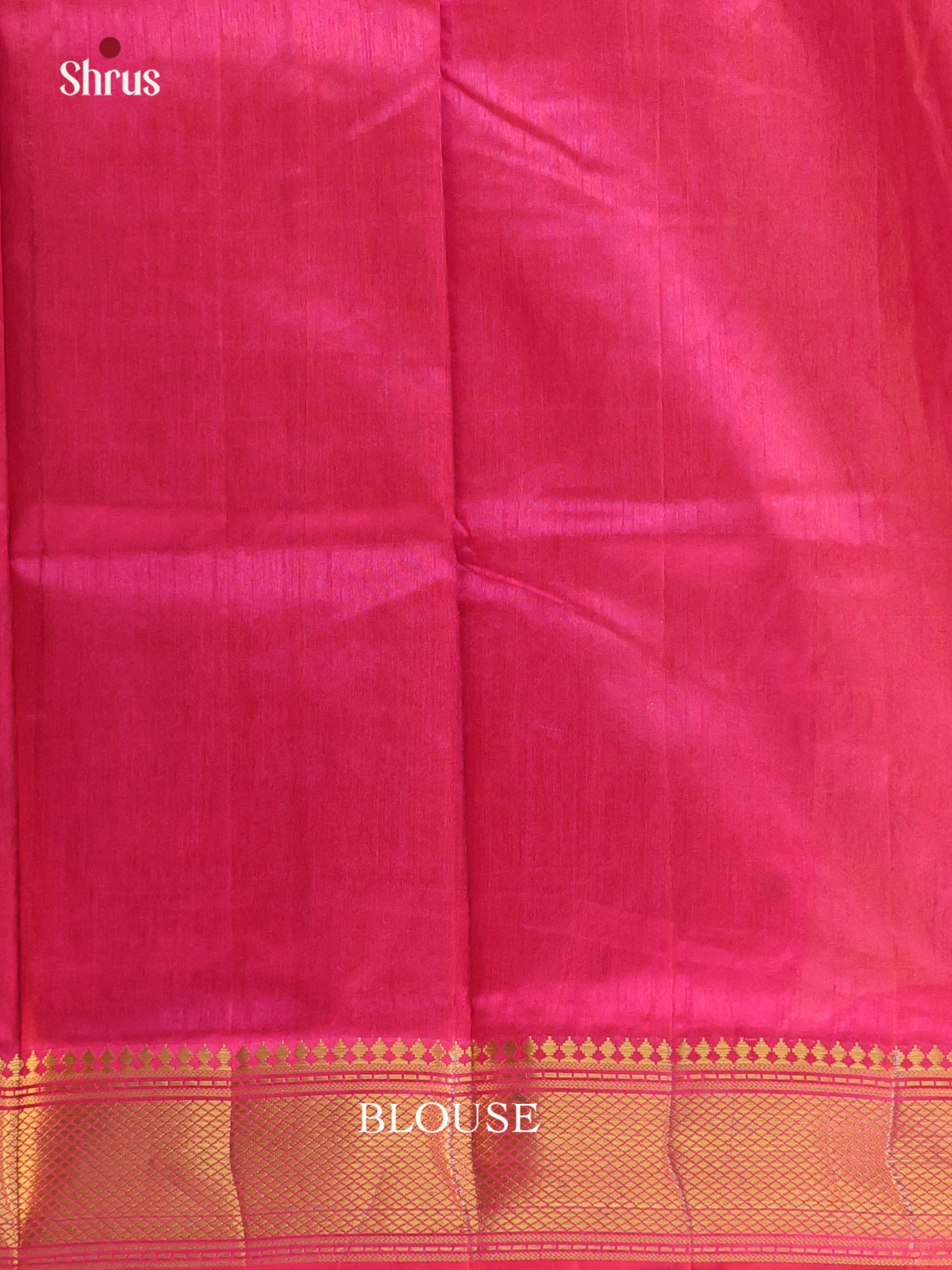 Purple & Pink - Semi Patola Saree - Shop on Shrus.com