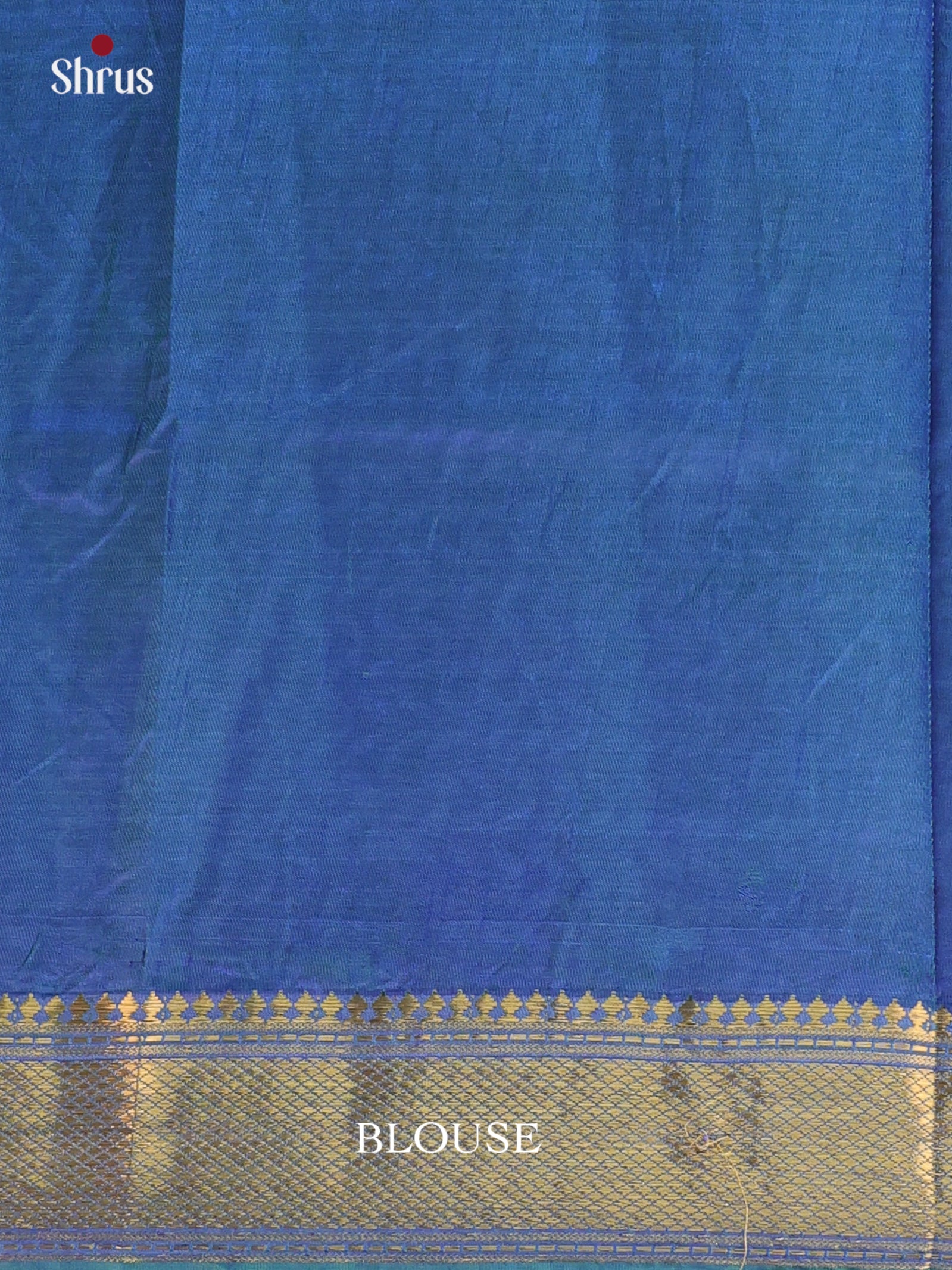 Green & Blue - Semi Patola Saree - Shop on Shrus.com