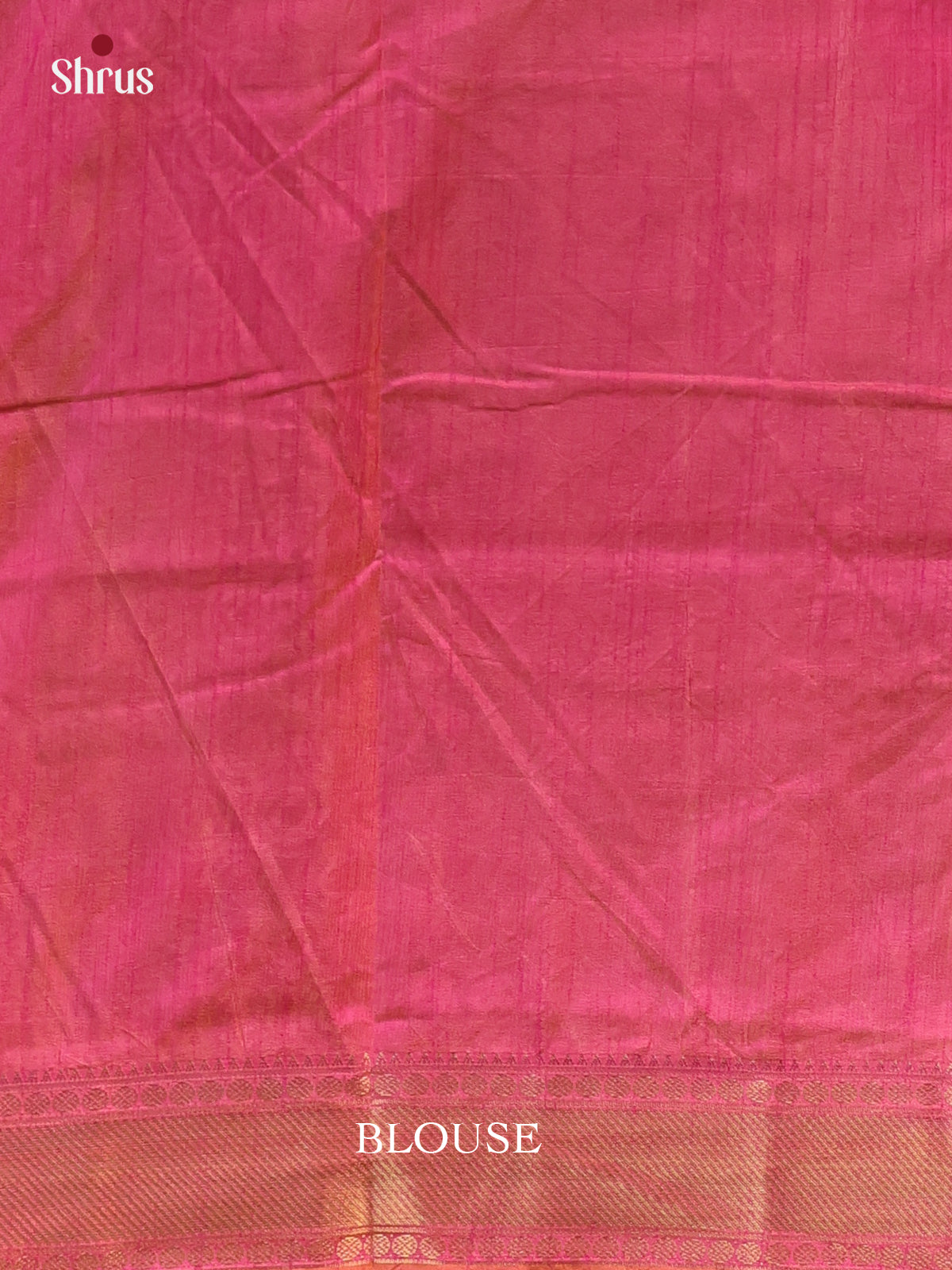 Purple & Orangish Pink - Semi Patola Saree - Shop on Shrus.com