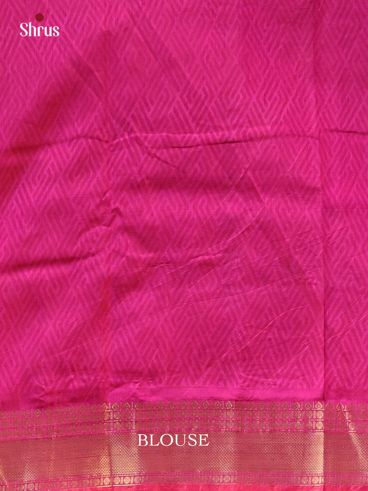 Purple & Pink - Semi Patola Saree - Shop on Shrus.com