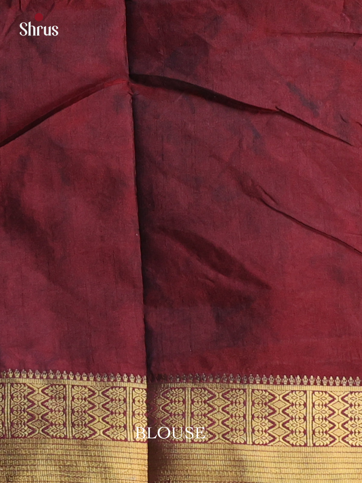 Red & Brown - Semi Patola Saree - Shop on Shrus.com