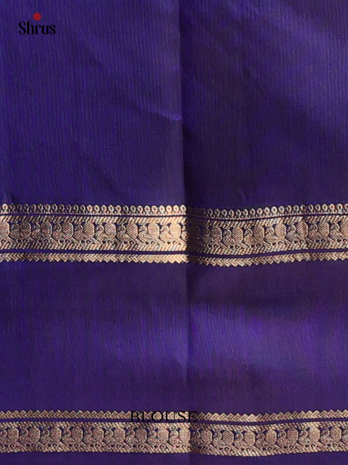 Blue(Single Tone) - Kanchipuram silk Saree - Shop on Shrus.com