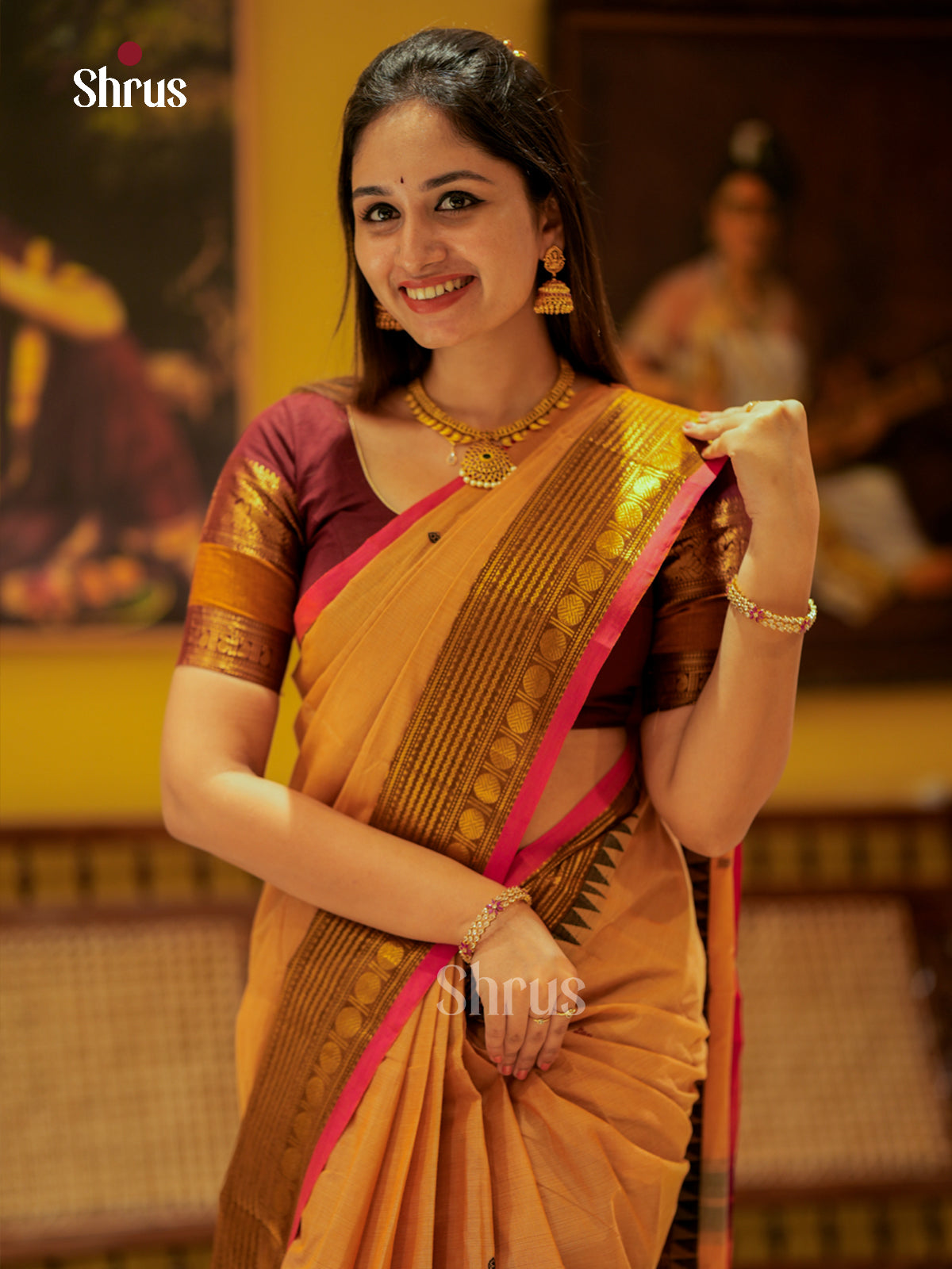 CLS02008 - Chettinad Cotton Saree