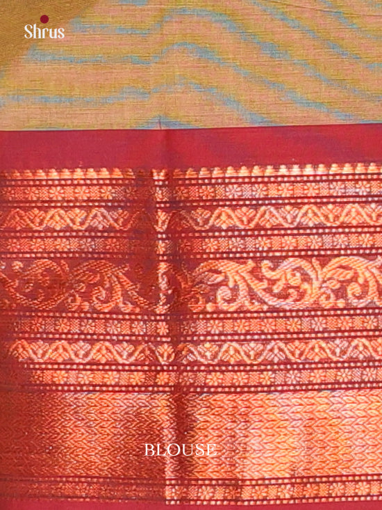 Grey & Maroon - Chettinad Cotton Saree - Shop on Shrus.com