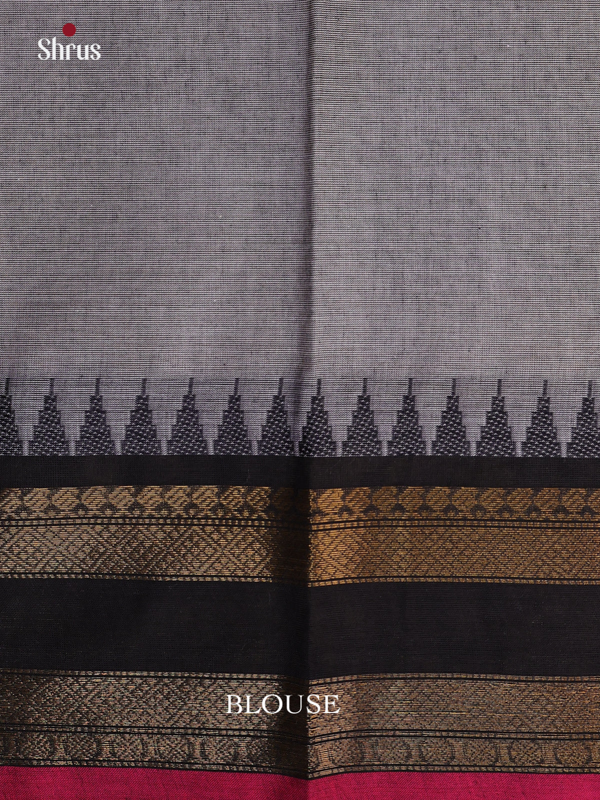 Grey & Black - Blouse Bit - Shop on Shrus.com