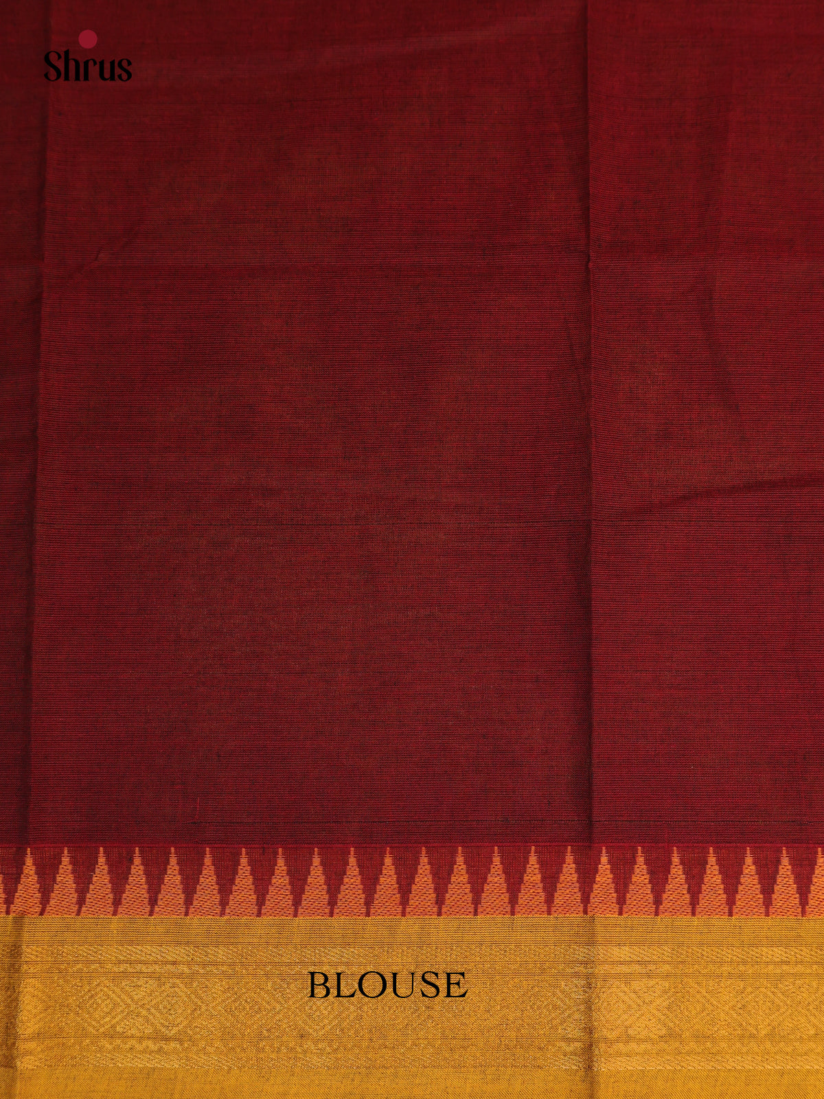 Maroon & Mustard - Blouse Bit - Shop on Shrus.com