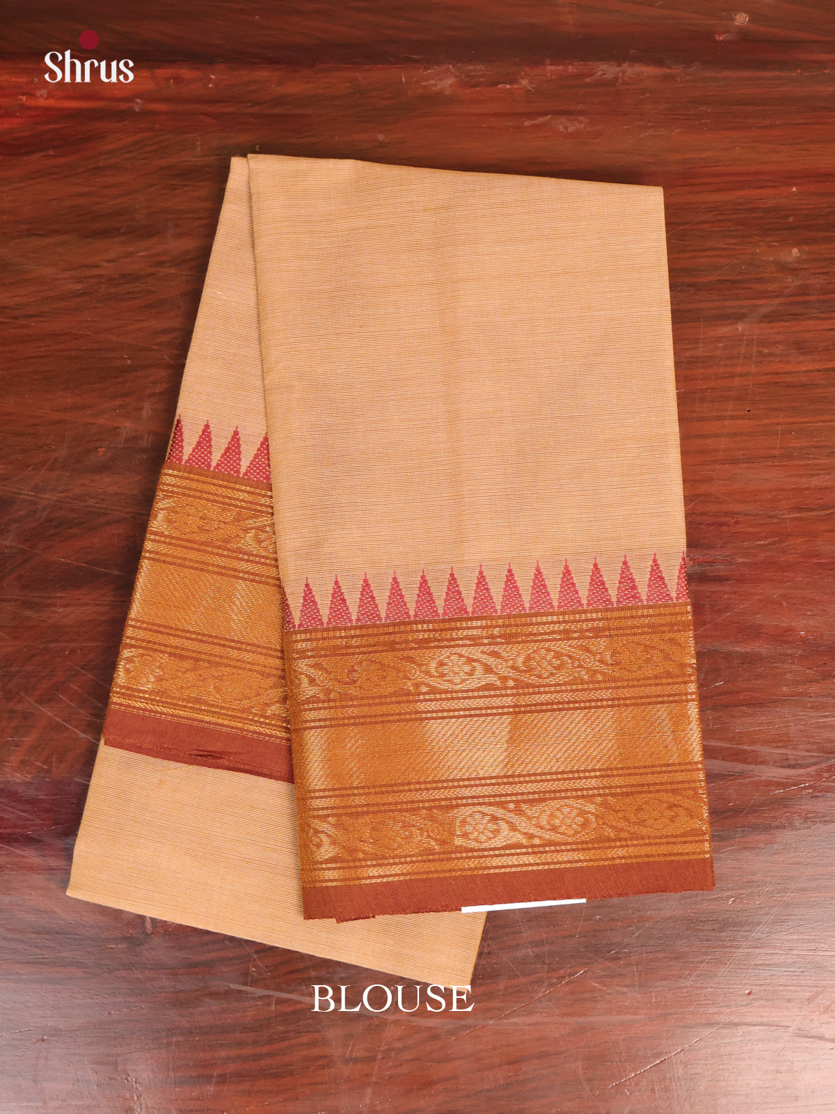 Cream & Brown - Blouse Bit - Shop on Shrus.com