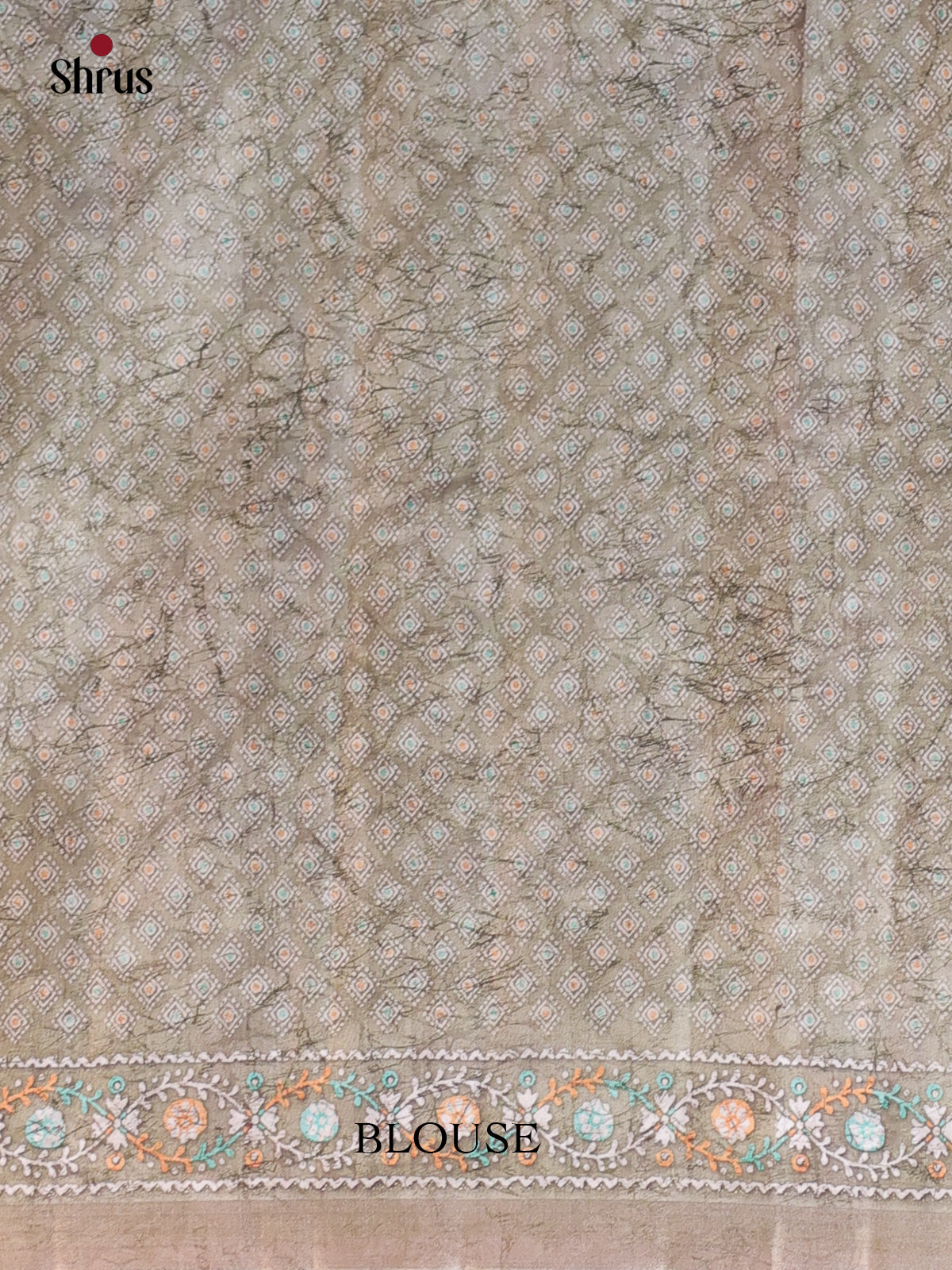 Pink & Grey- Semi Tussar Saree - Shop on Shrus.com