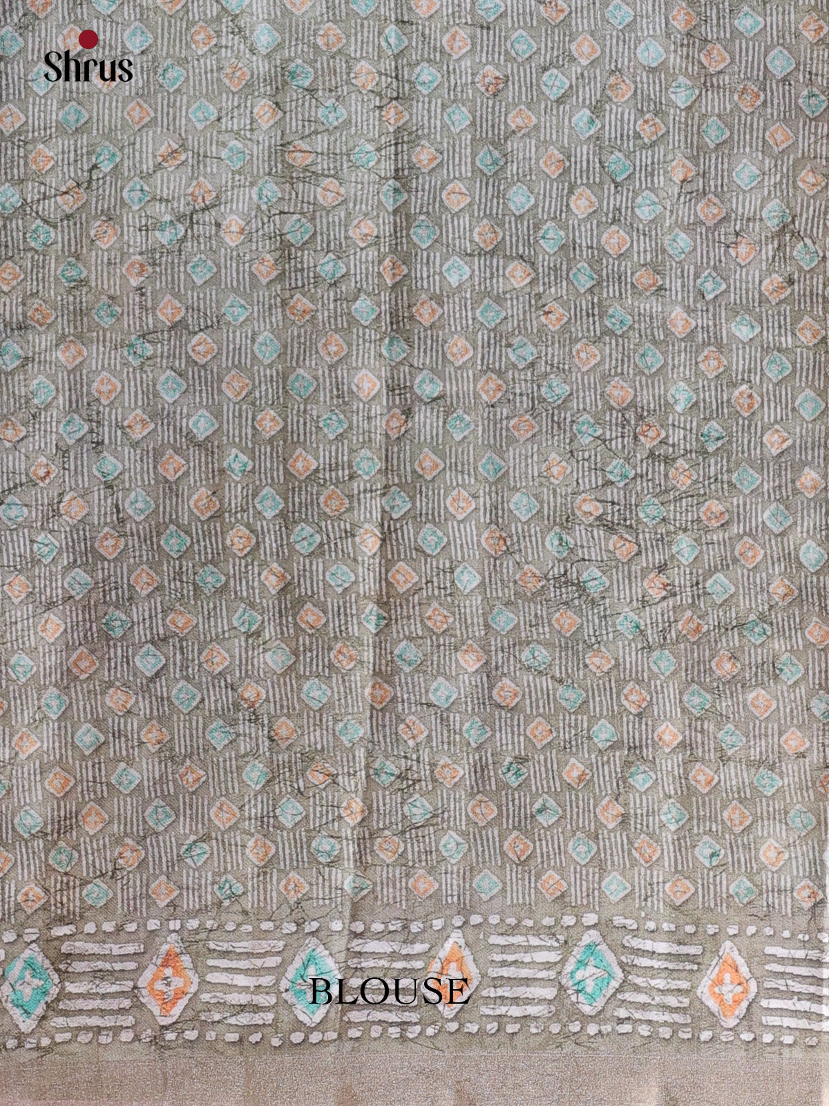 Purple & Grey - Semi Tussar Saree - Shop on Shrus.com