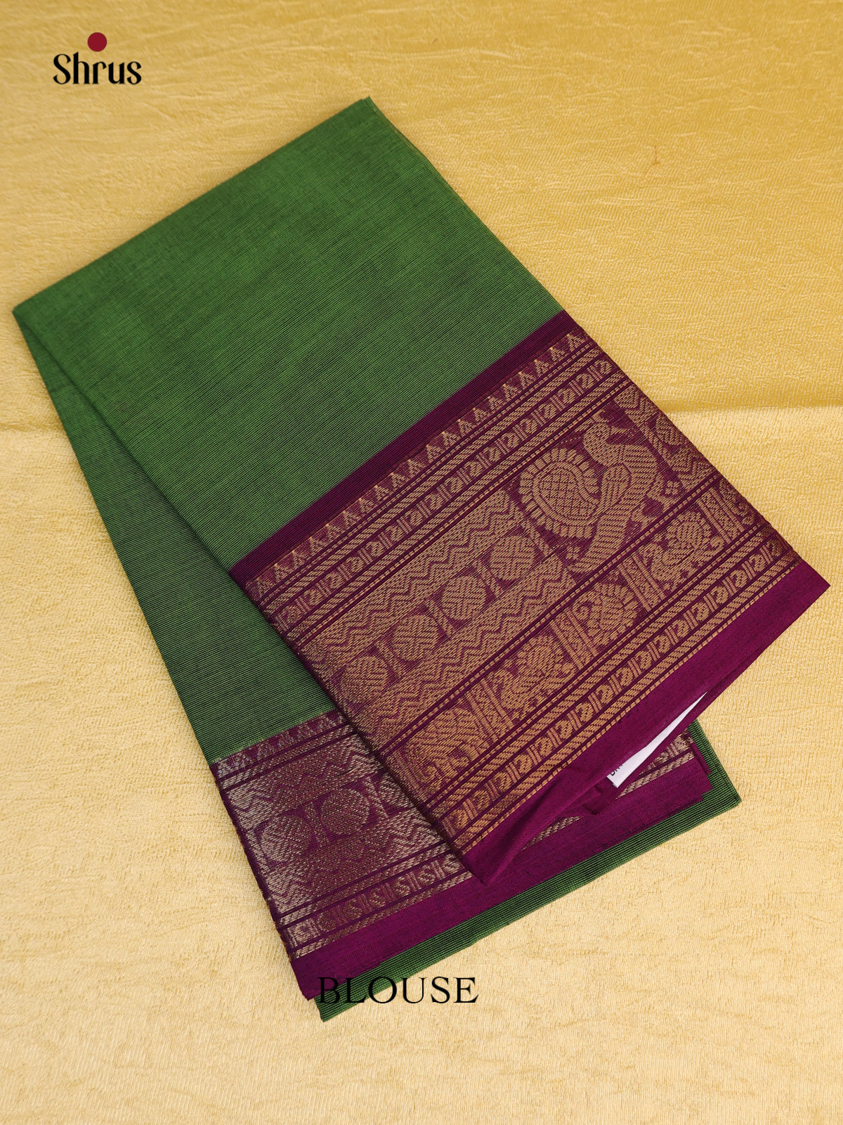 Green & Purple - Blouse Bit - Shop on Shrus.com