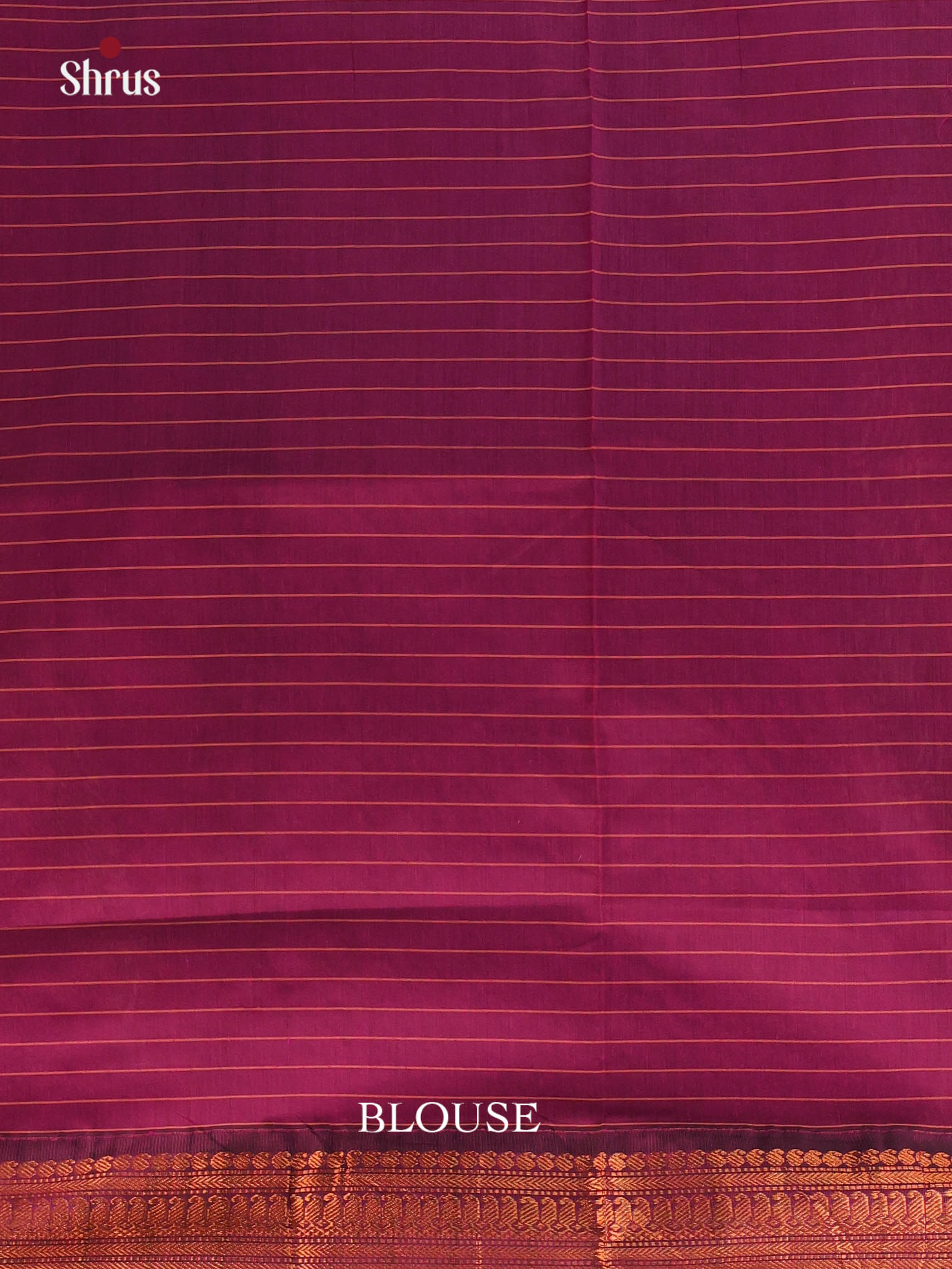 Green & Majenta - Kalyani Cotton Saree - Shop on Shrus.com
