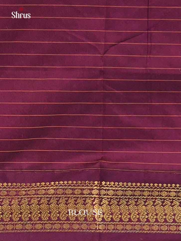 Lavender & Purple - Kalyani Cotton Saree - Shop on Shrus.com