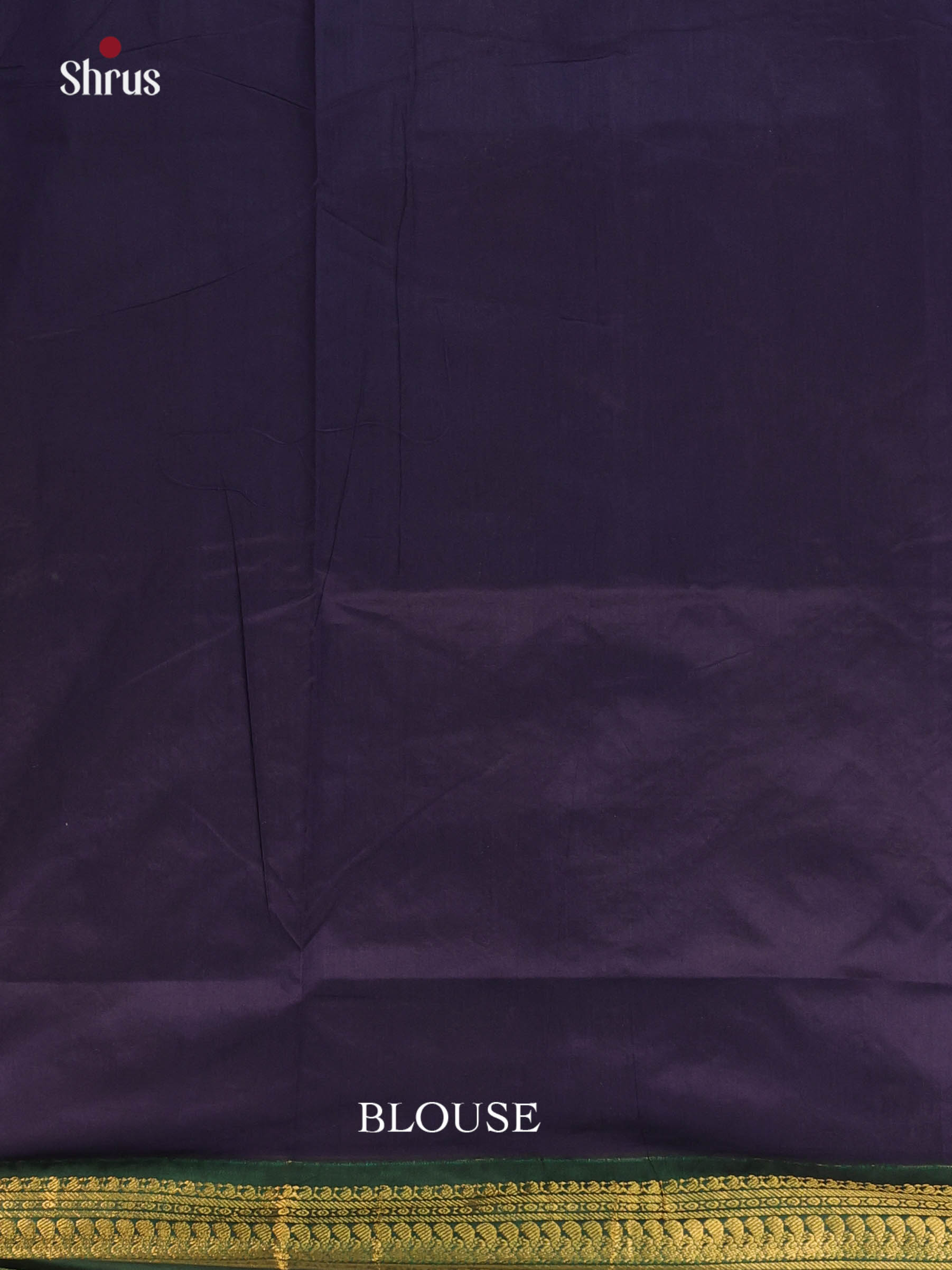 Blue & Violet - Kalyani Cotton Saree - Shop on Shrus.com