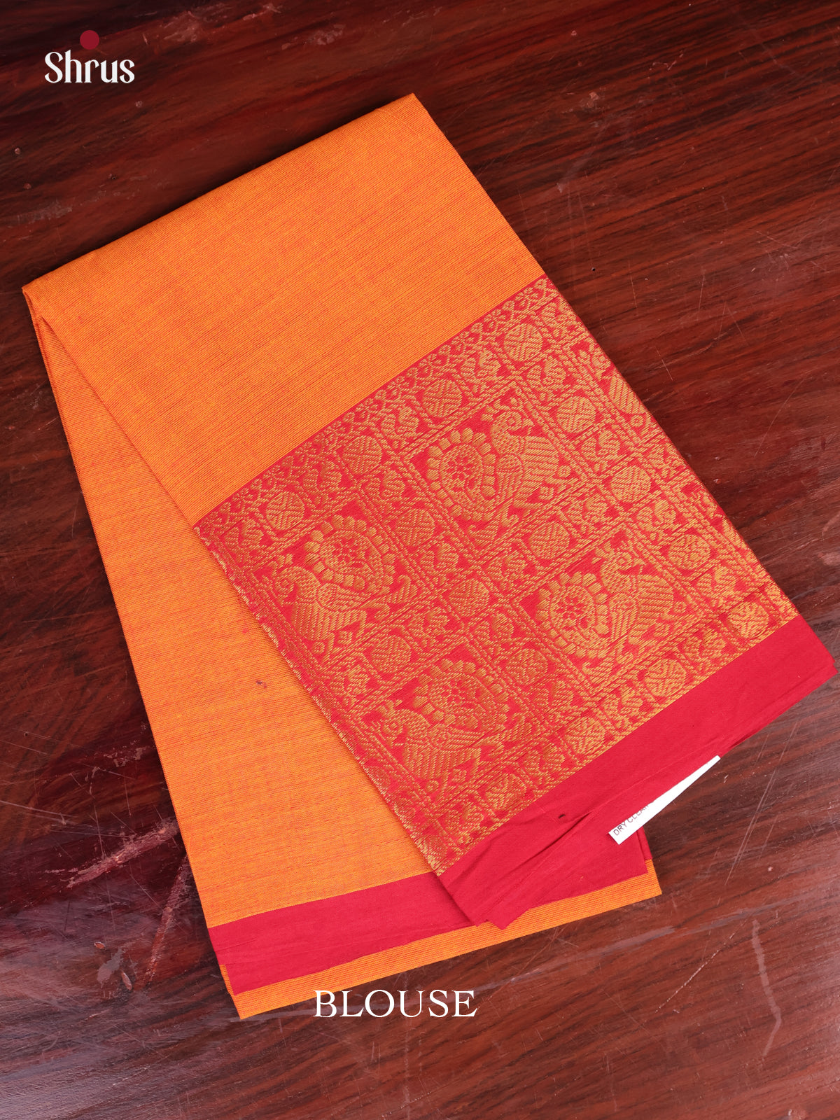 Orange & Red- Blouse Bit - Shop on Shrus.com