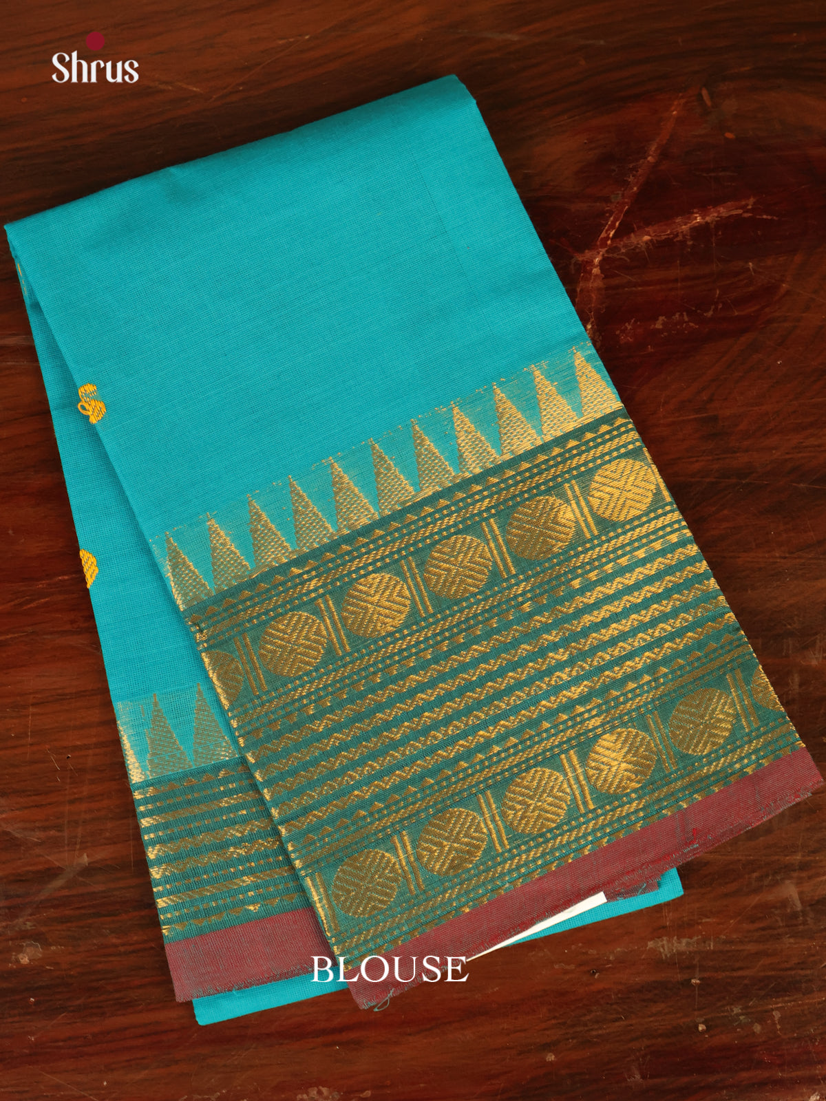 Blue & Green- Blouse Bit - Shop on Shrus.com