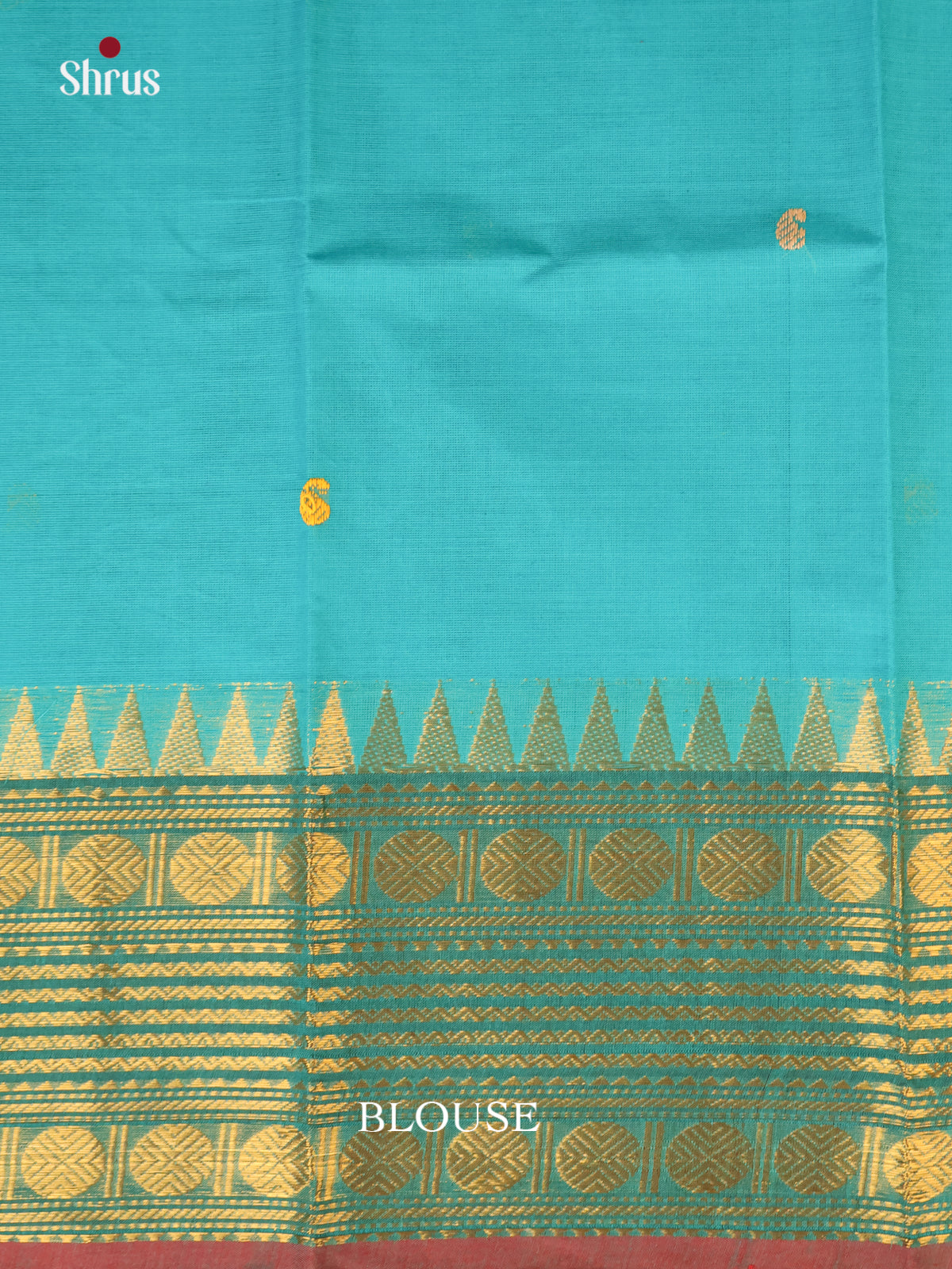 Blue & Green- Blouse Bit - Shop on Shrus.com