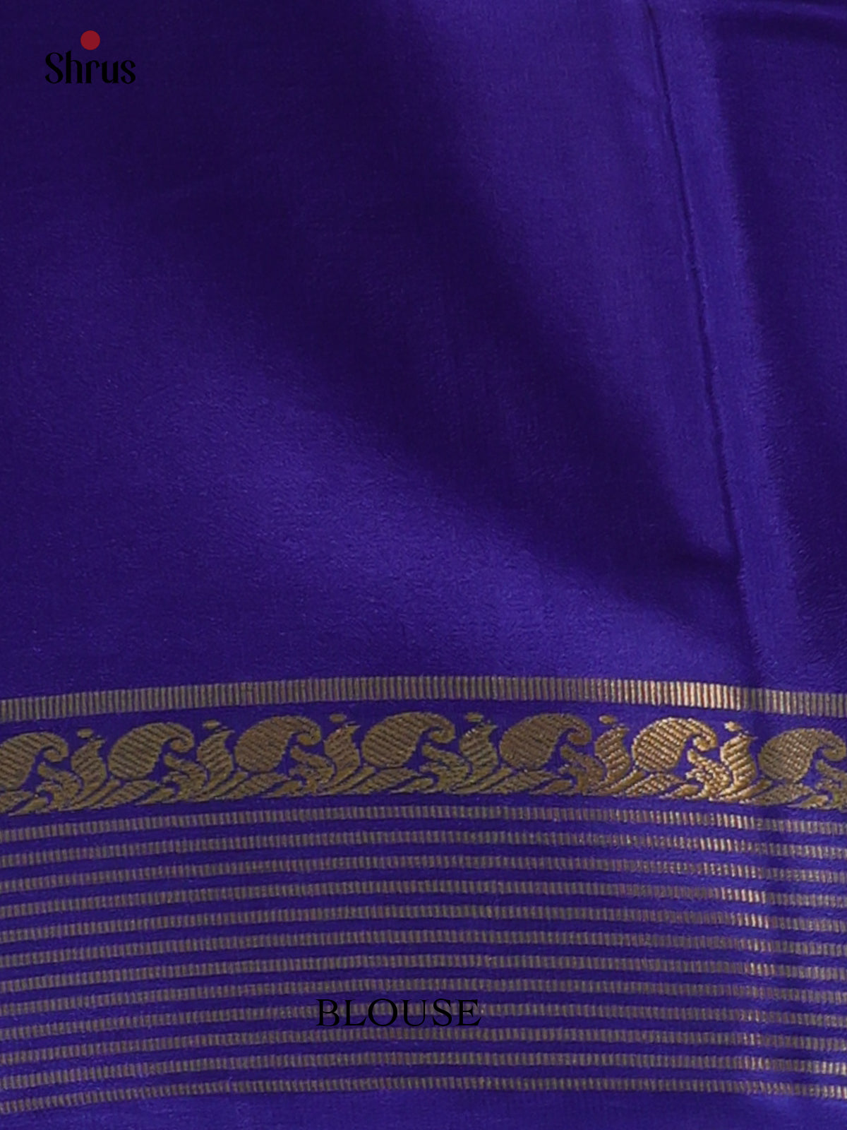 Teal & Blue - Mysore Silk Saree - Shop on Shrus.com