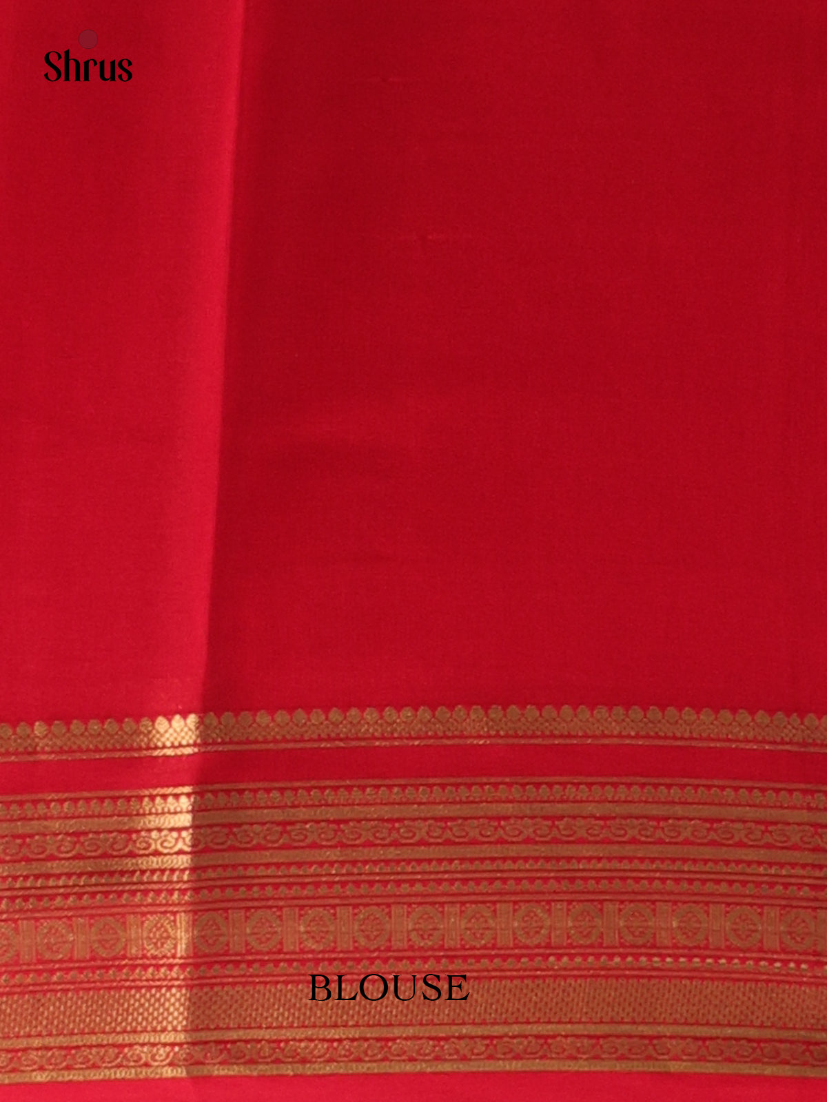 Pink & Maroon - Mysore Silk Saree - Shop on Shrus.com
