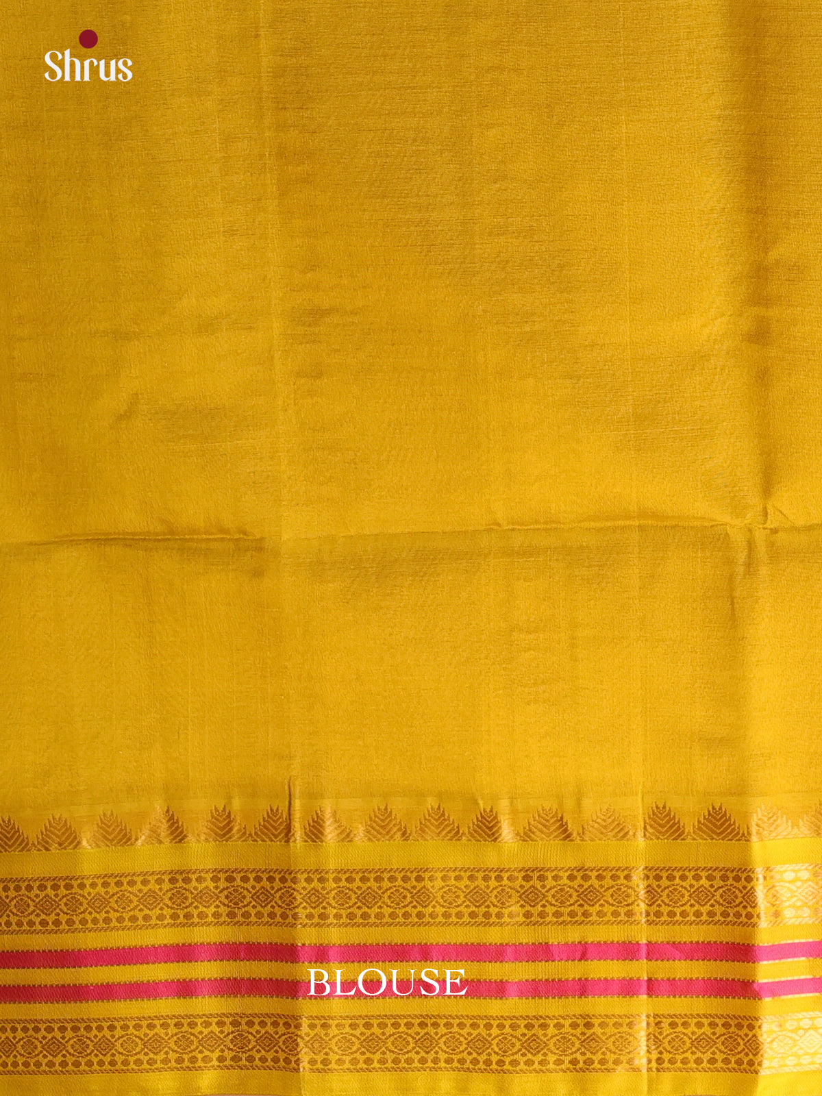 Violet & Mustard - Silk Cotton Saree - Shop on Shrus.com