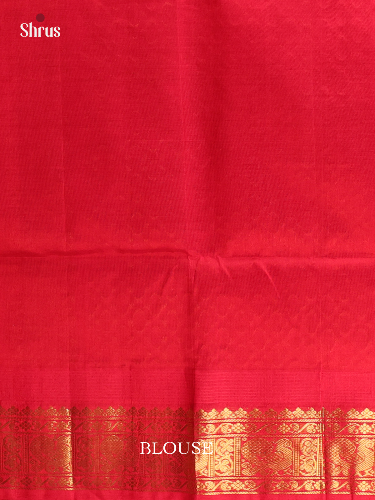 Yellow & Red - Silk Cotton Saree - Shop on Shrus.com