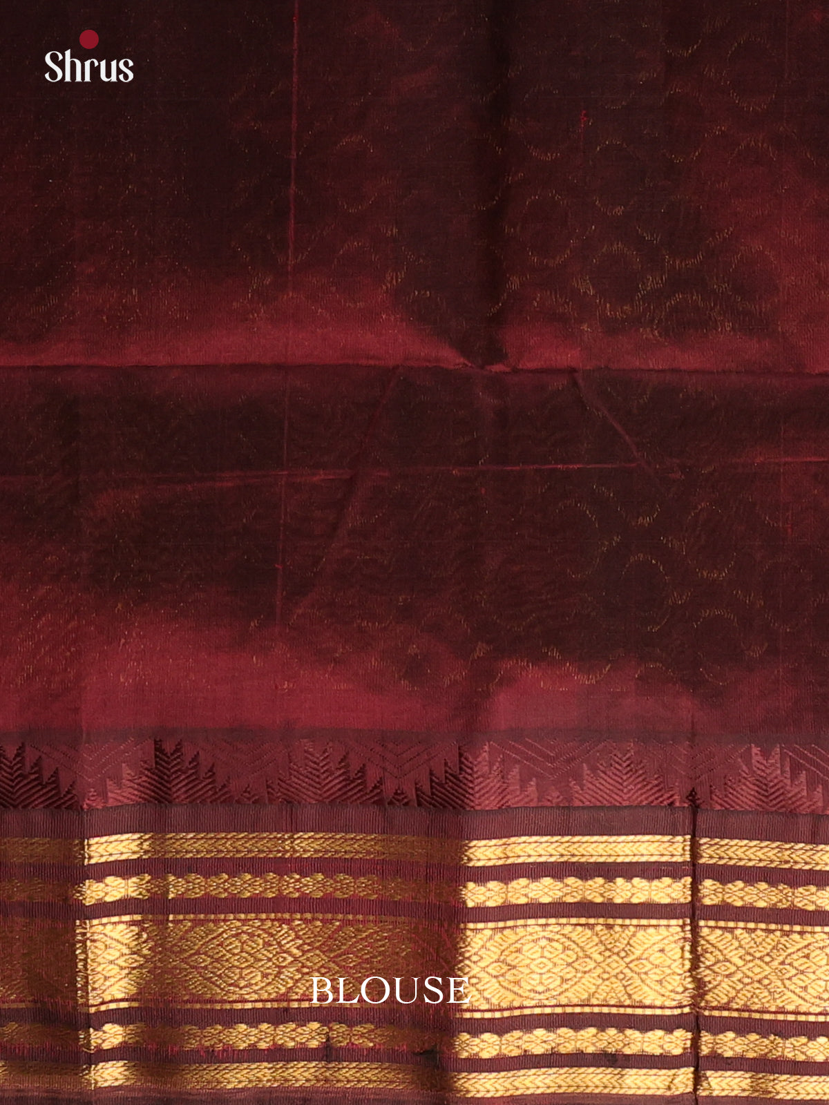 CLS09037 - Silk Cotton Saree - Shop on Shrus.com