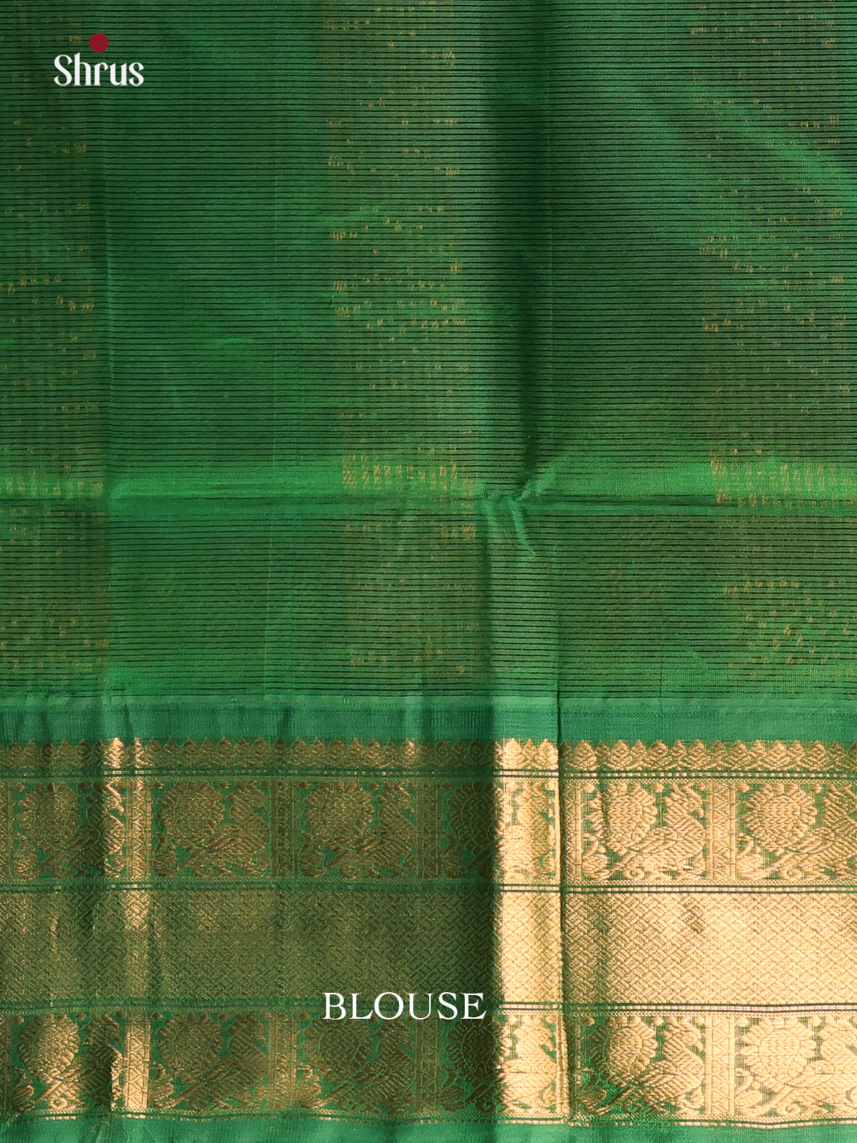 Mustard & Green - Silk Cotton Saree - Shop on Shrus.com