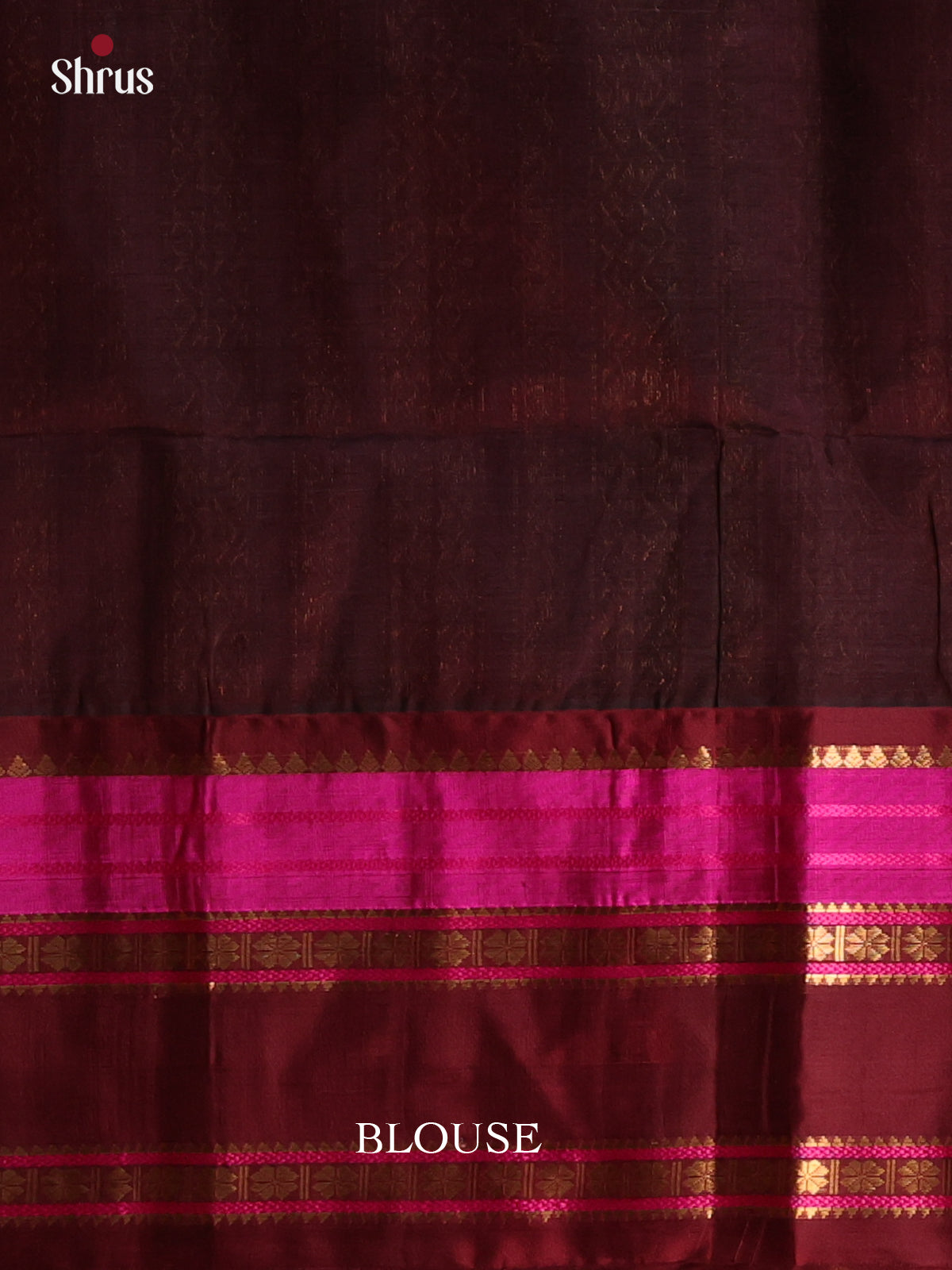 Yellow & Brown - Silk Cotton Saree - Shop on Shrus.com
