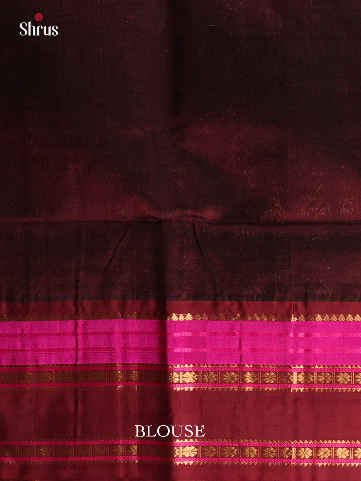 Green & Brown - Silk Cotton Saree - Shop on Shrus.com