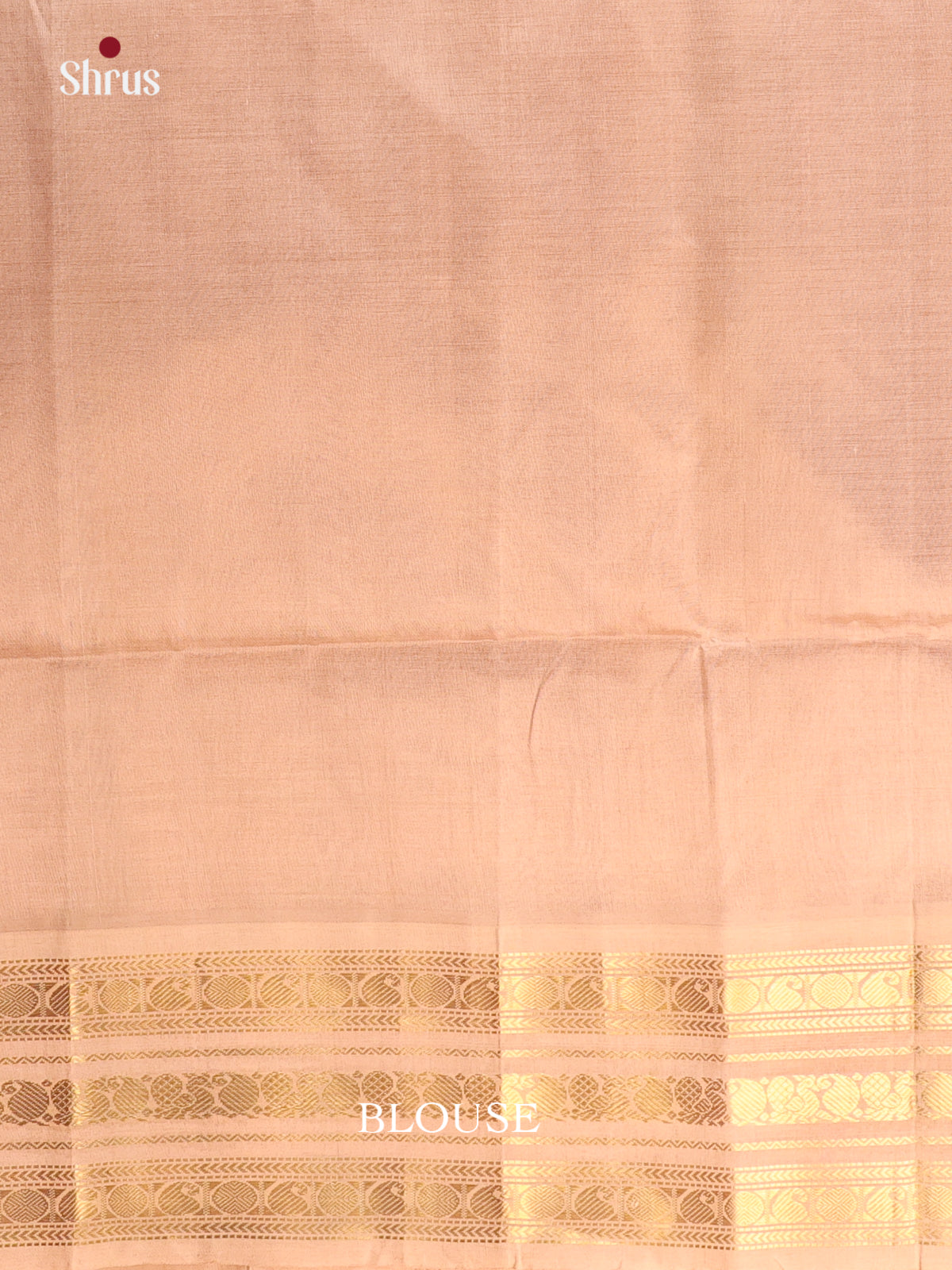 Violet & Peach- Silk Cotton Saree - Shop on Shrus.com
