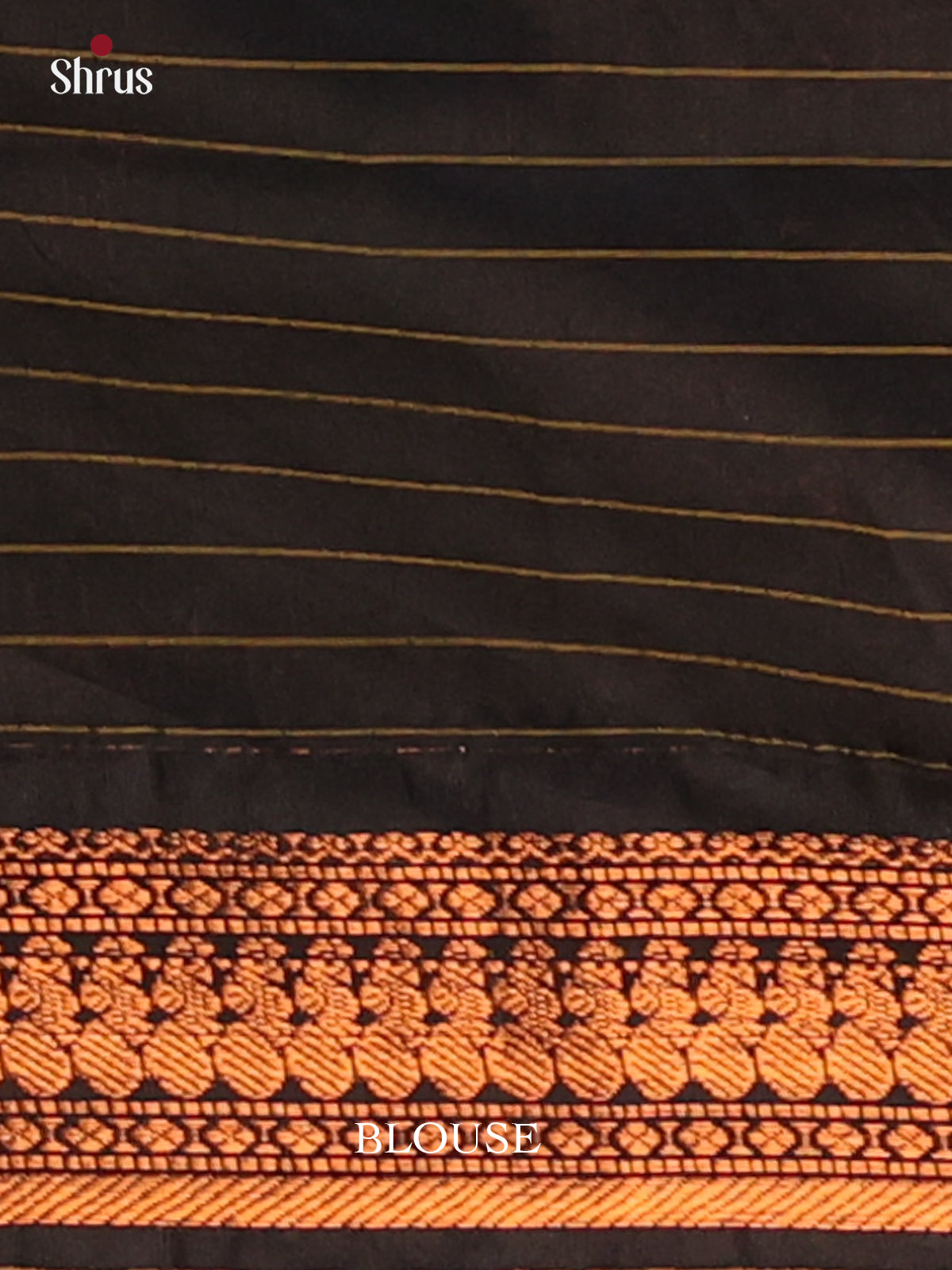 Blue & Black - Kalyani Cotton Saree - Shop on Shrus.com