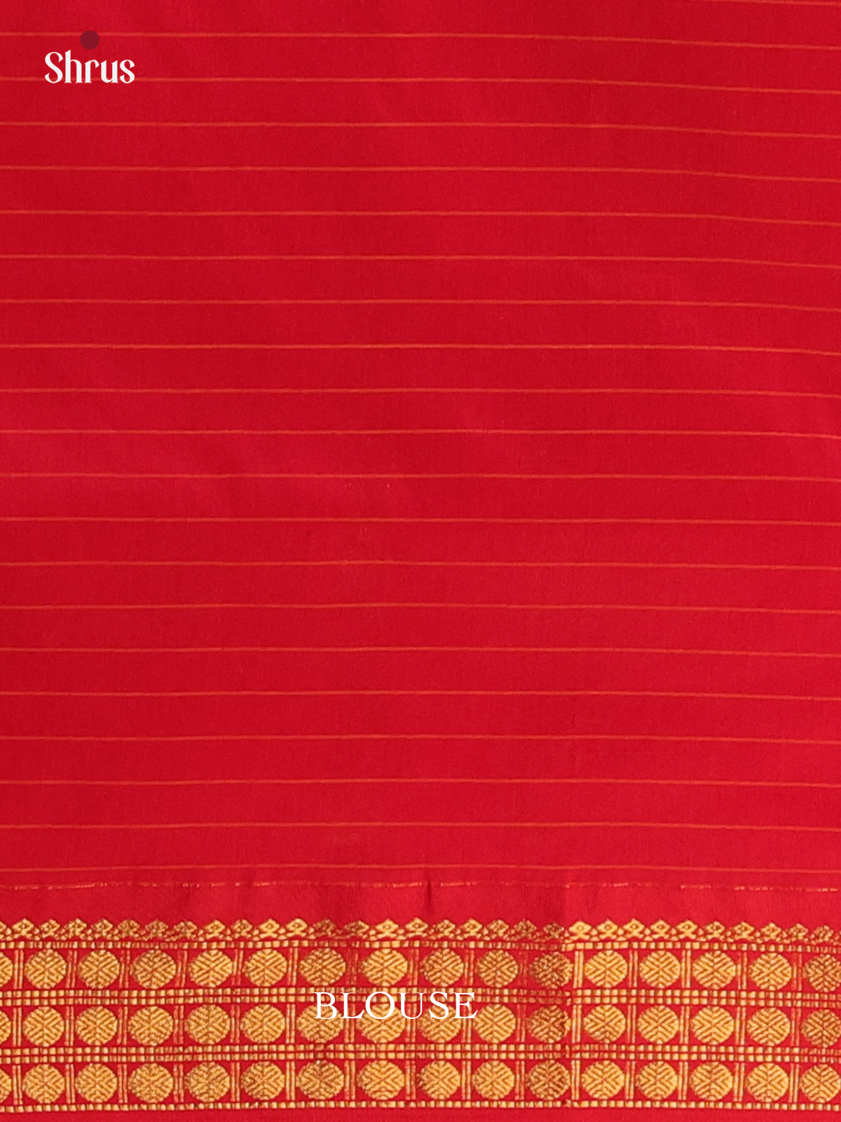 Mustard & Red - Kalyani Cotton Saree - Shop on Shrus.com