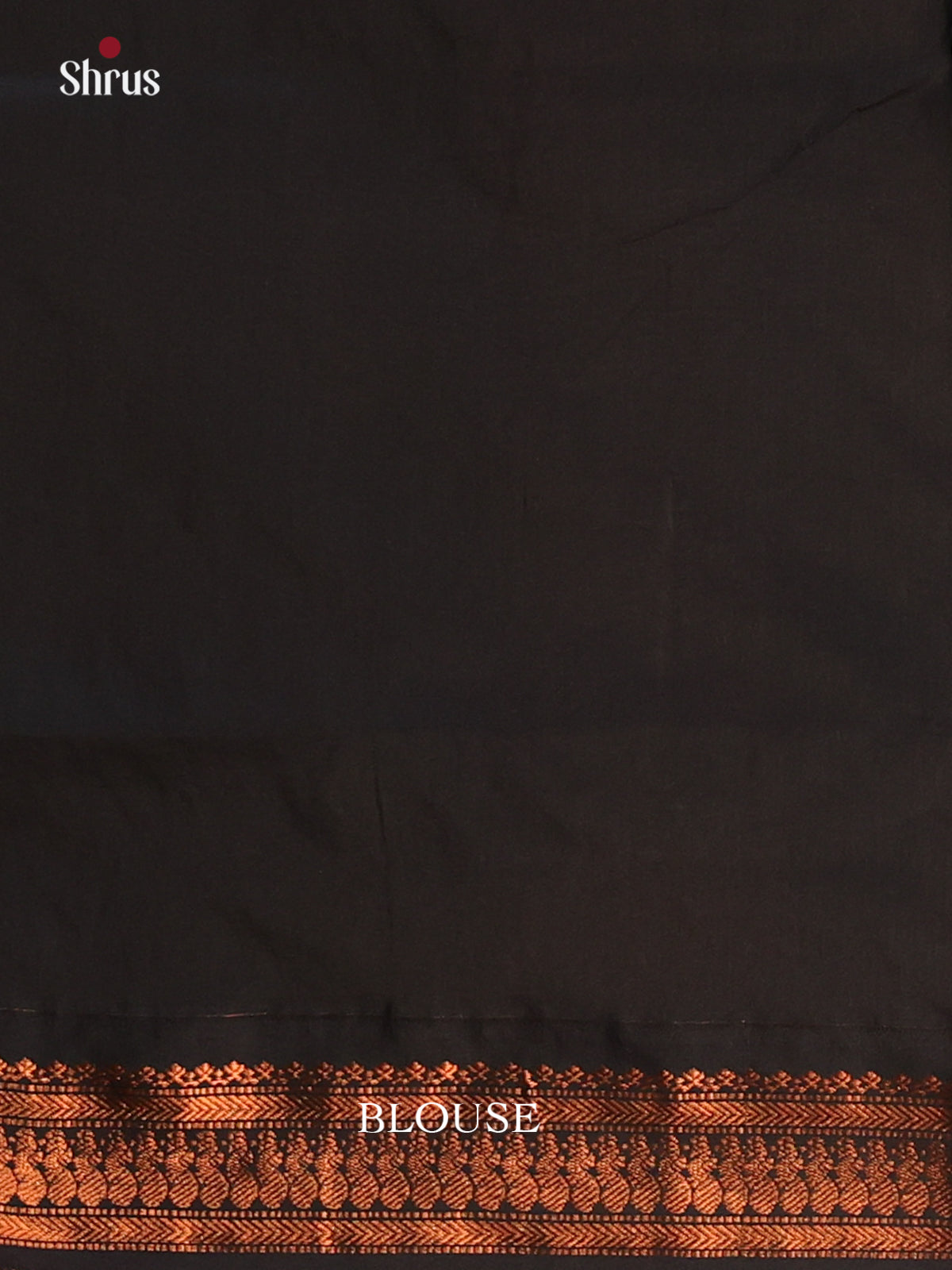 Mustard & Black - Kalyani Cotton Saree - Shop on Shrus.com