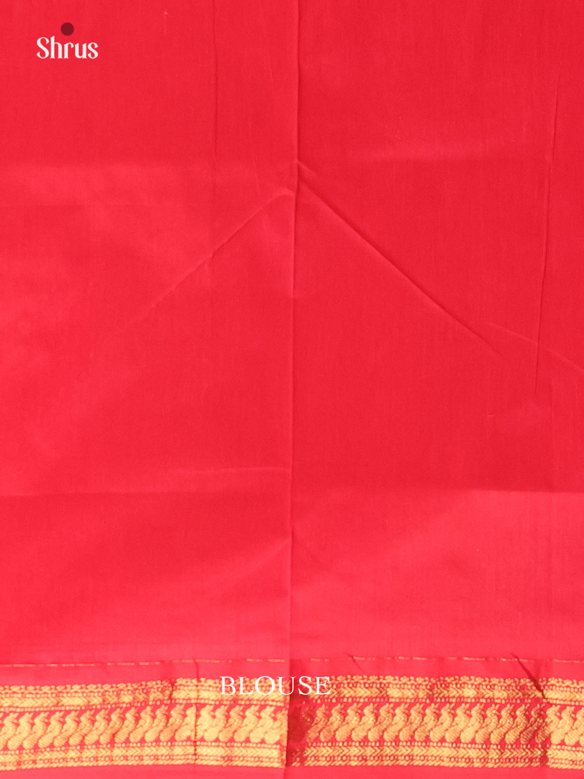 Orange & Red - Kalyani Cotton Saree - Shop on Shrus.com