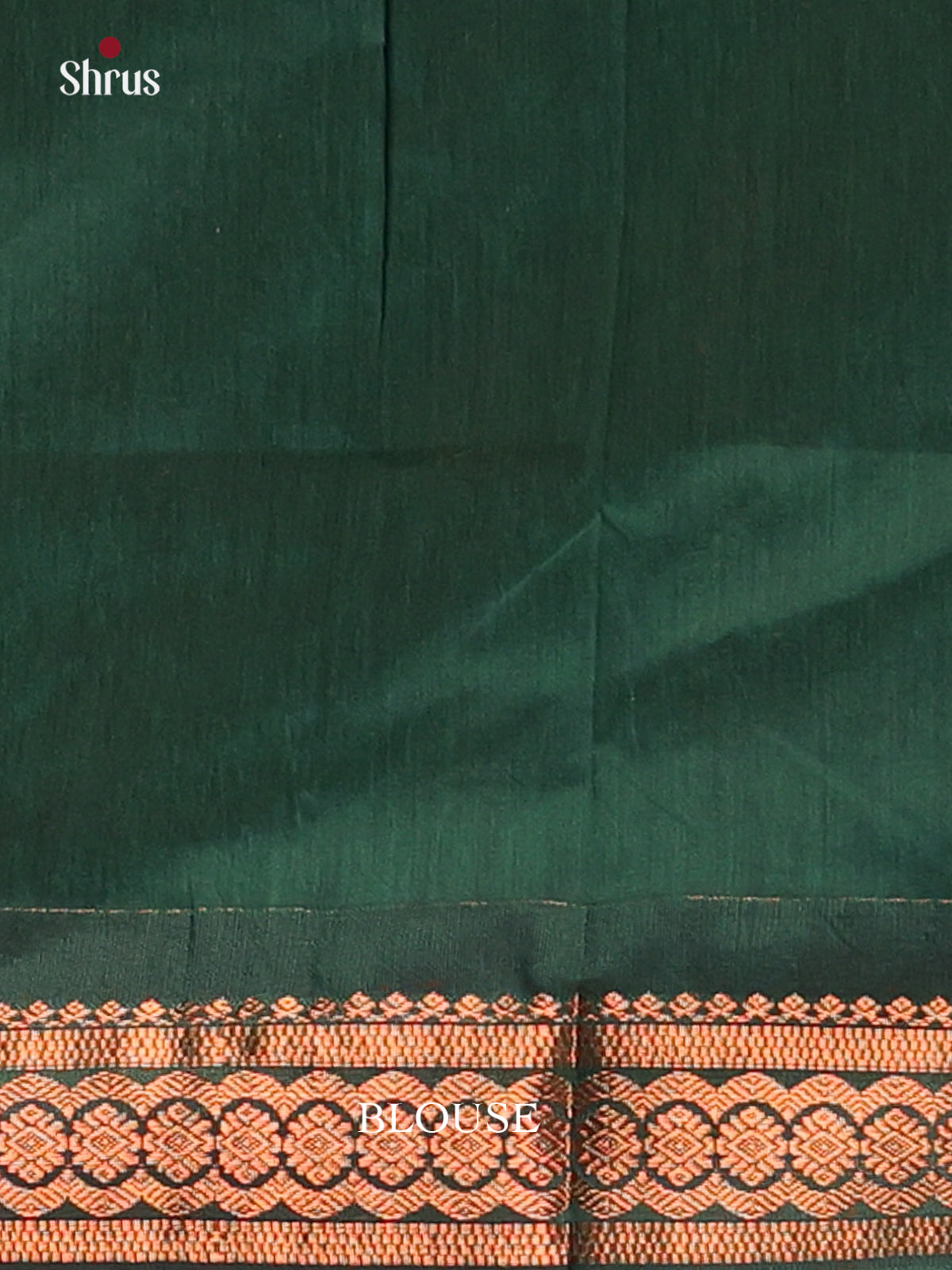 Maroon & Green - Kalyani Cotton Saree - Shop on Shrus.com