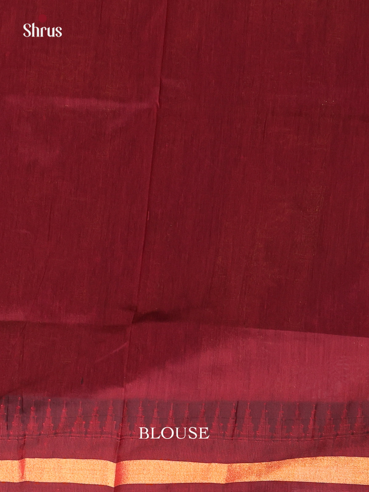 Green & Maroon - Kalyani Cotton Saree - Shop on Shrus.com