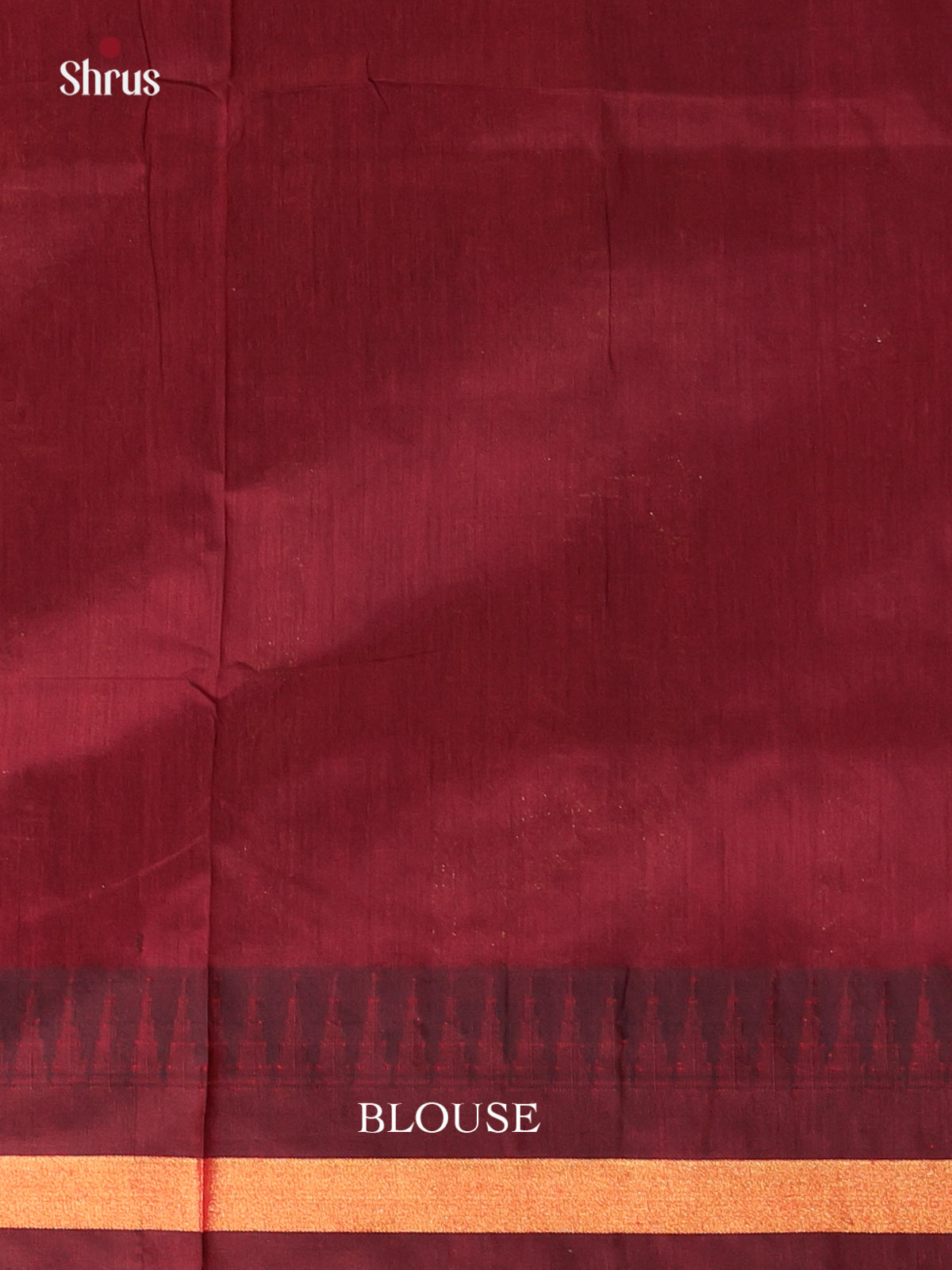 Green & Maroon - Kalyani Cotton Saree - Shop on Shrus.com