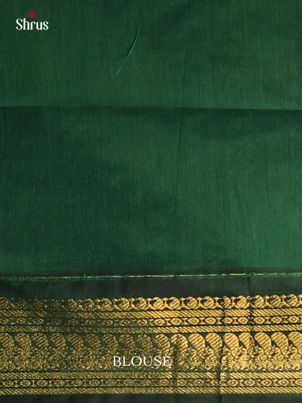 Elaichi Green & Green - Kalyani Cotton Saree - Shop on Shrus.com