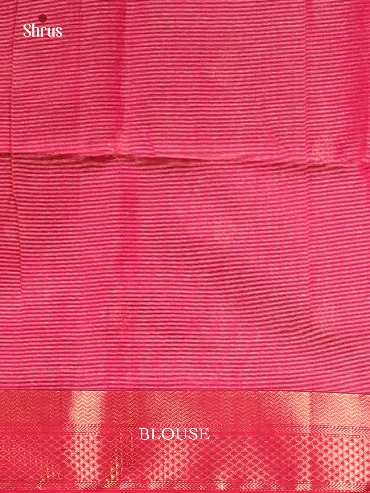 Red(Single Tone)- Maheshwari silkcotton Saree - Shop on Shrus.com